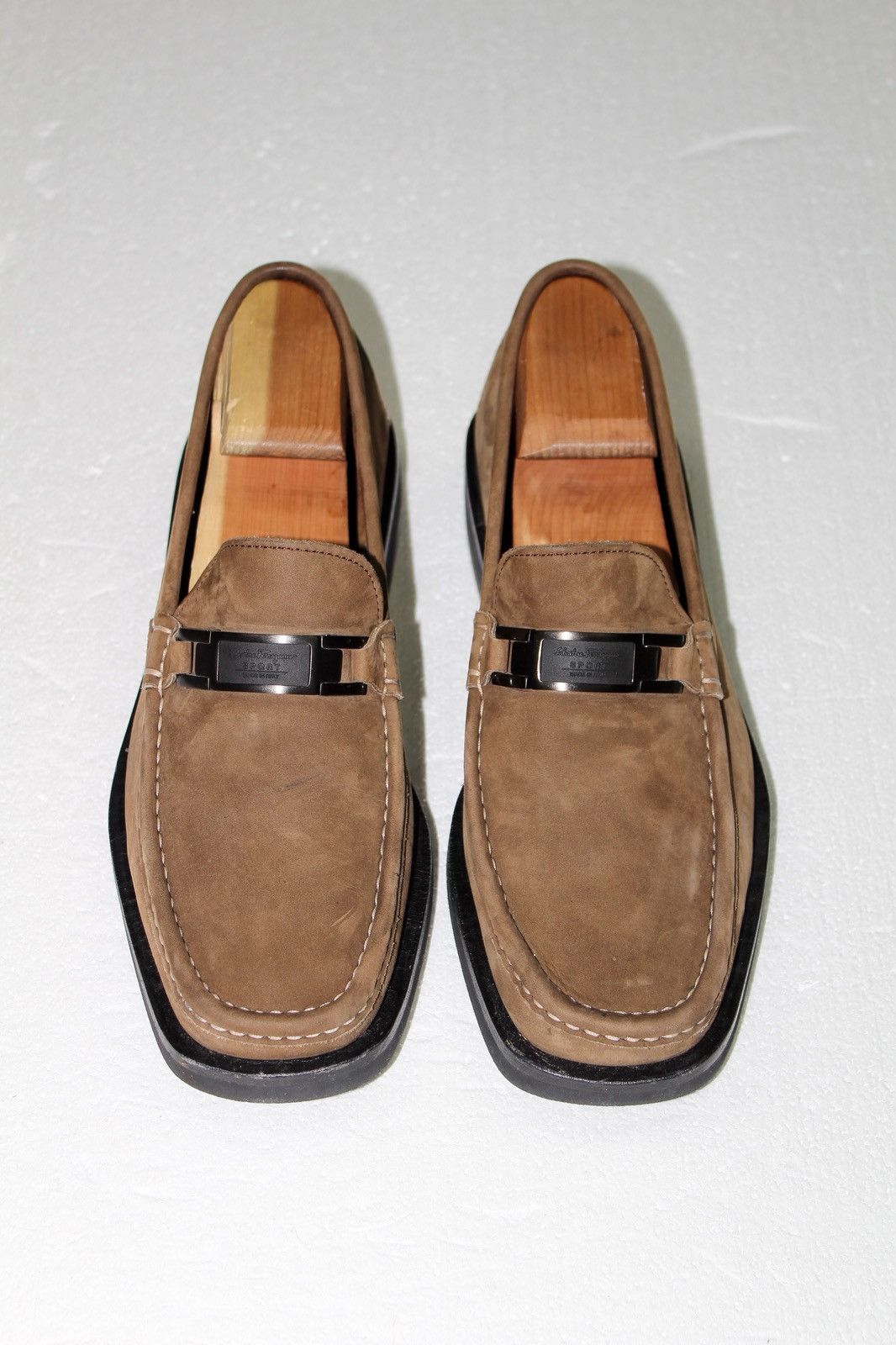 Salvatore Ferragamo Tabo Loafers Size US 8.5 / EU 41-42 - 3 Thumbnail