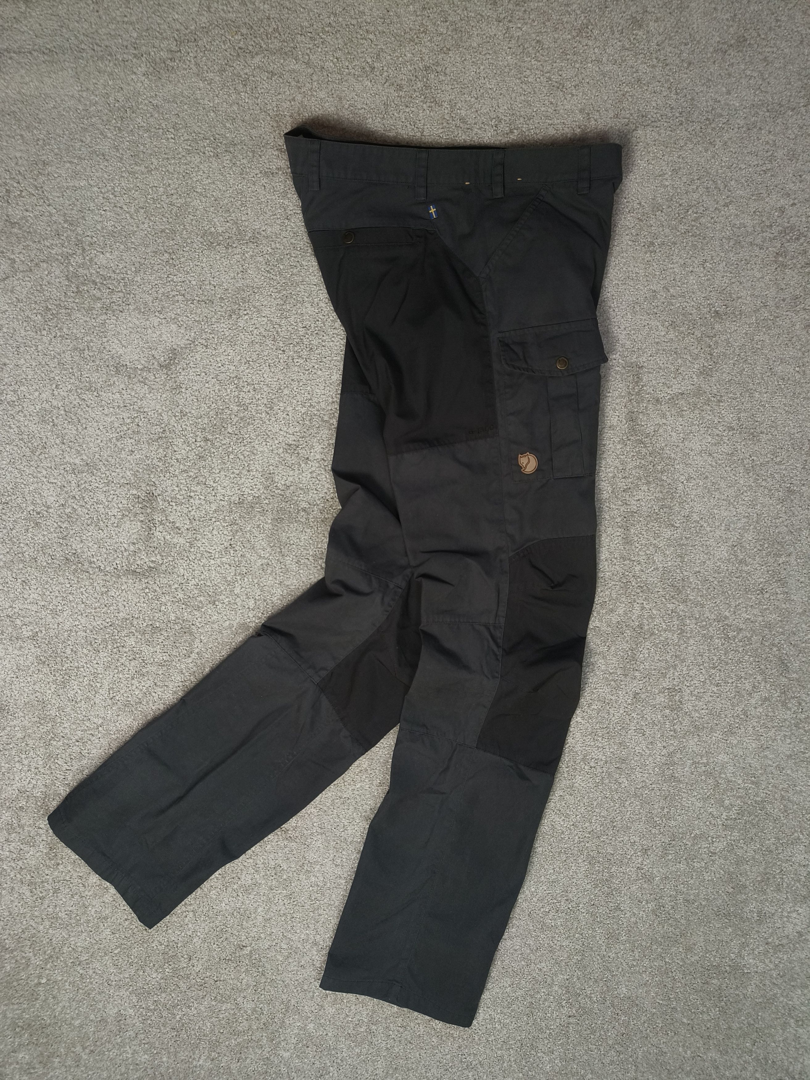 Fjallraven Fjallraven Nils Men's Hiking G-1000 Wax Trousers Size US 34 / EU 50 - 1 Thumbnail