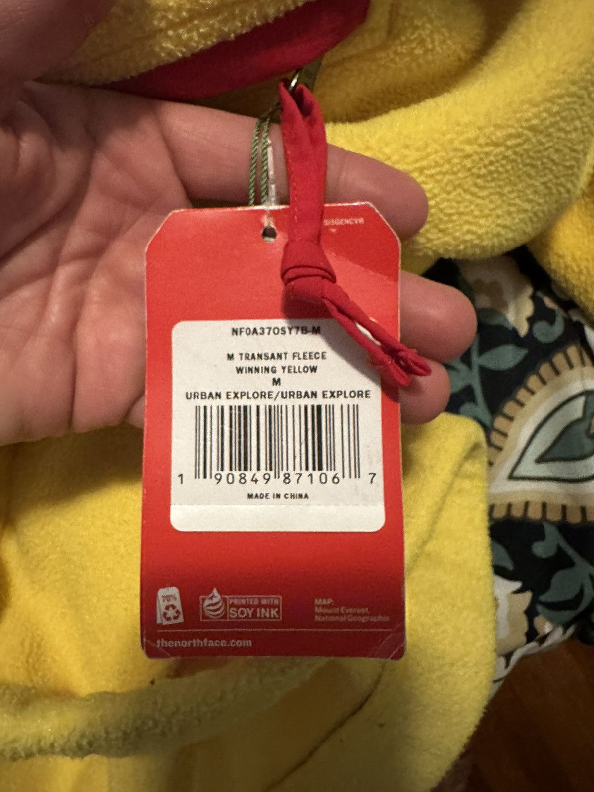 Supreme supreme trans fleece Size US M / EU 48-50 / 2 - 7 Thumbnail