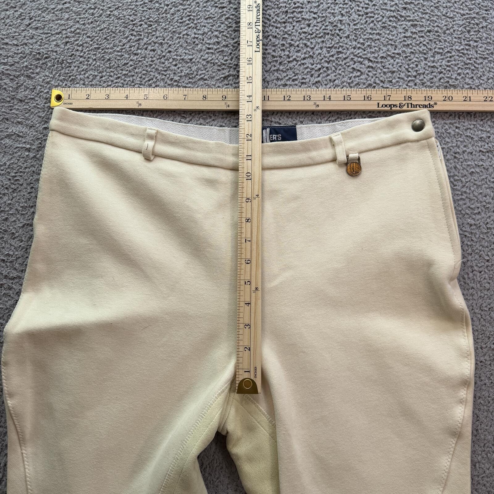 Nicole Miller Vintage Millers Equestrian Riding Breeches Pants Women 38 L Size 36" / US 14 / IT 50 - 3 Thumbnail