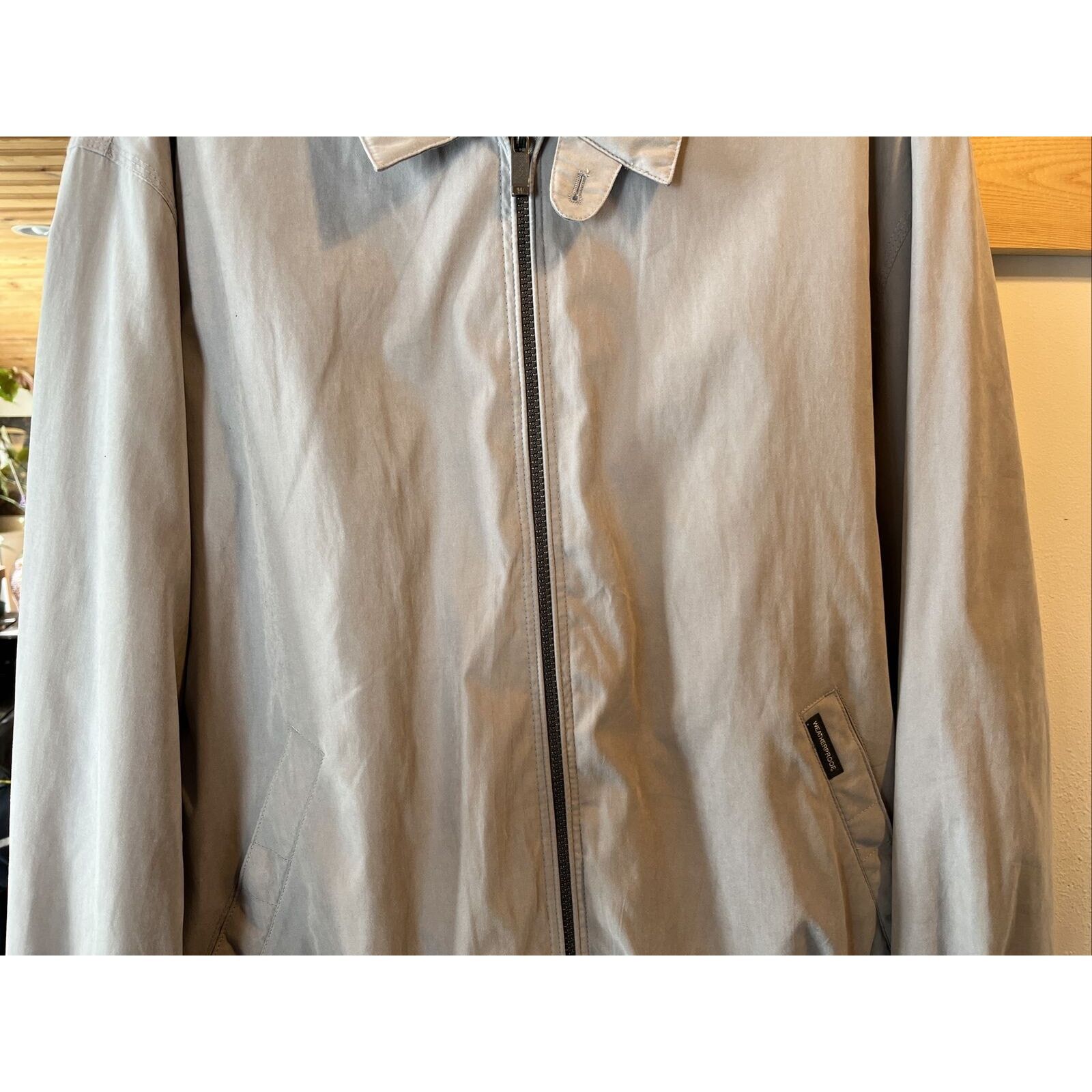 Weatherproof Weatherproof Men’s XL Gray Zip Cotton Polyester Nylon Jacket Size US XL / EU 56 / 4 - 7 Thumbnail