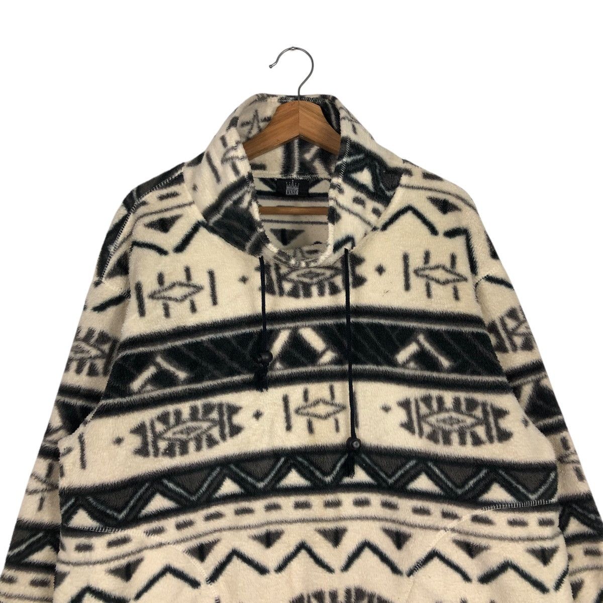 Japanese Brand Vintage Navajo Native Aztec Design Fleece Ksfc Issey Miyake Size US M / EU 48-50 / 2 - 4 Thumbnail