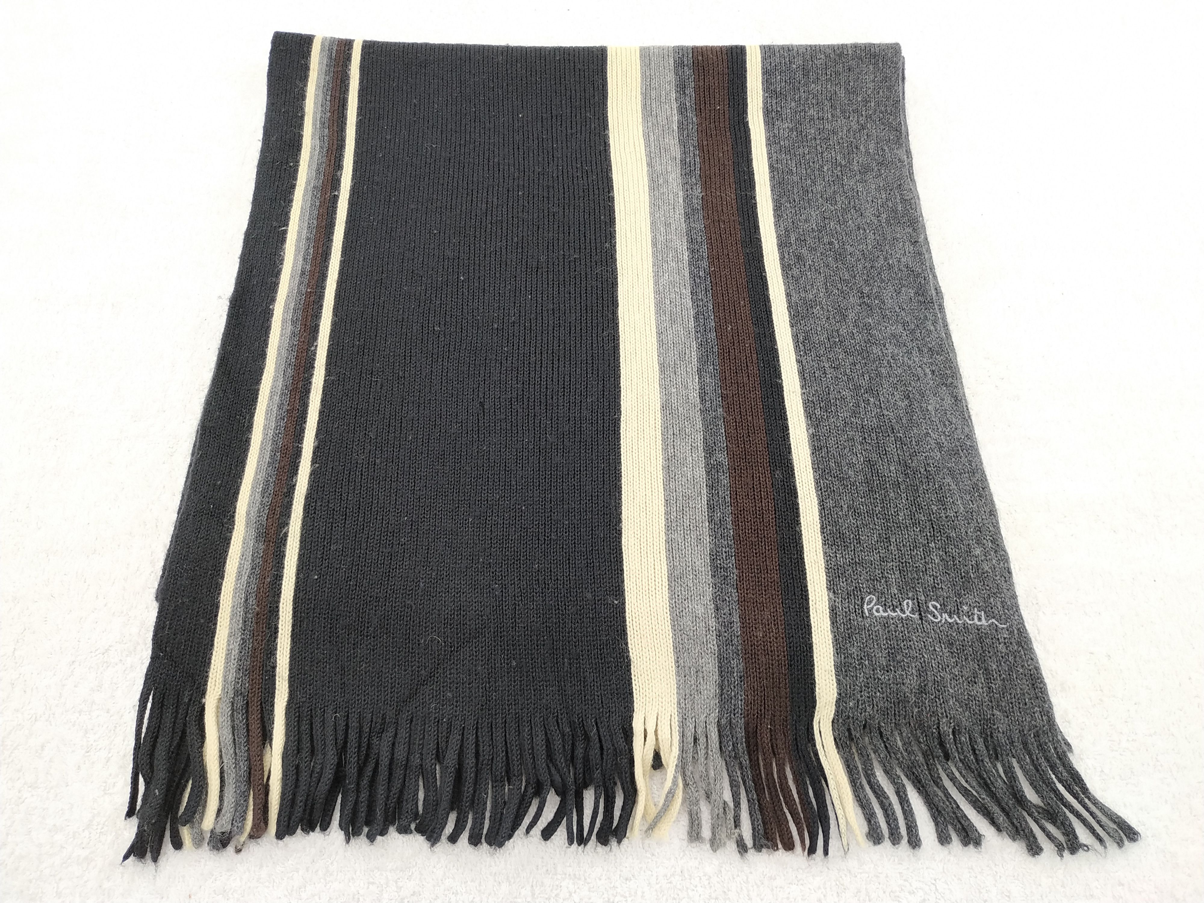 Paul Smith Vintage Paul Smith Scarf/Muffler/Neckwear MF200 Size ONE SIZE - 1 Thumbnail