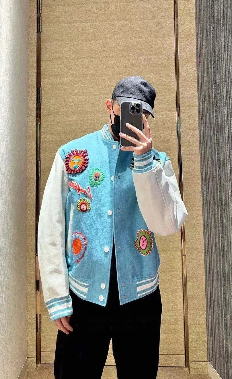 Louis Vuitton LV x Kusama Limited Patchwork Leather Jacket. Size US M / EU 48-50 / 2 - 8 Thumbnail