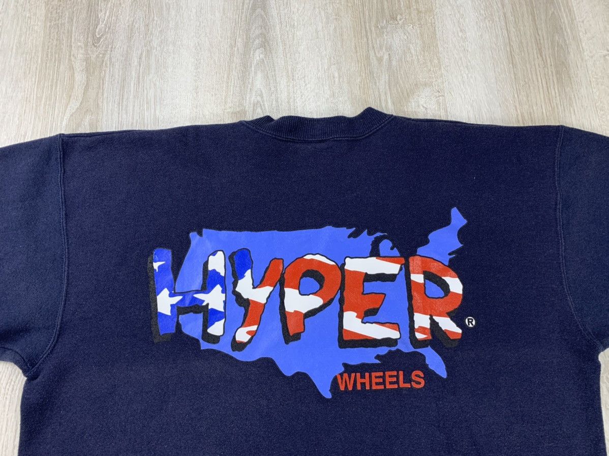 Lee × Vintage Mens vintage sweatshirt Lee Hyper Wheels Size XL Size US XL / EU 56 / 4 - 10 Thumbnail