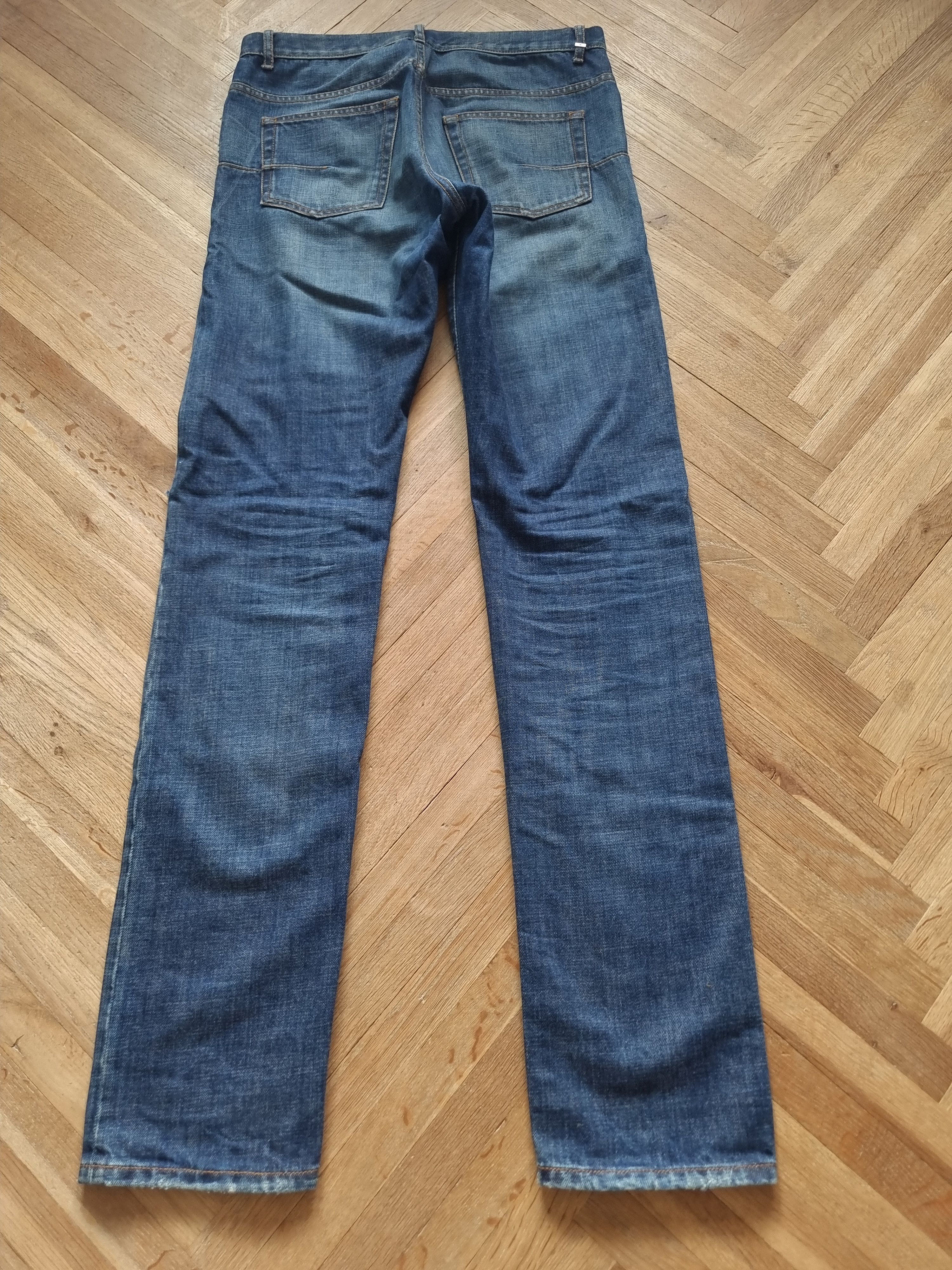 Dior Dior Homme Proto Distressed Blue Denim Jeans Size US 31 - 2 Thumbnail