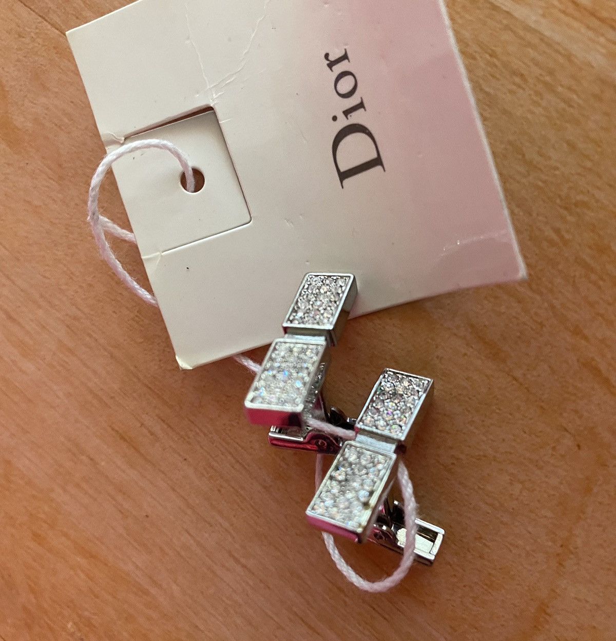 Dior Dior tbar crystal panel cuff links nwt Size ONE SIZE - 6 Thumbnail