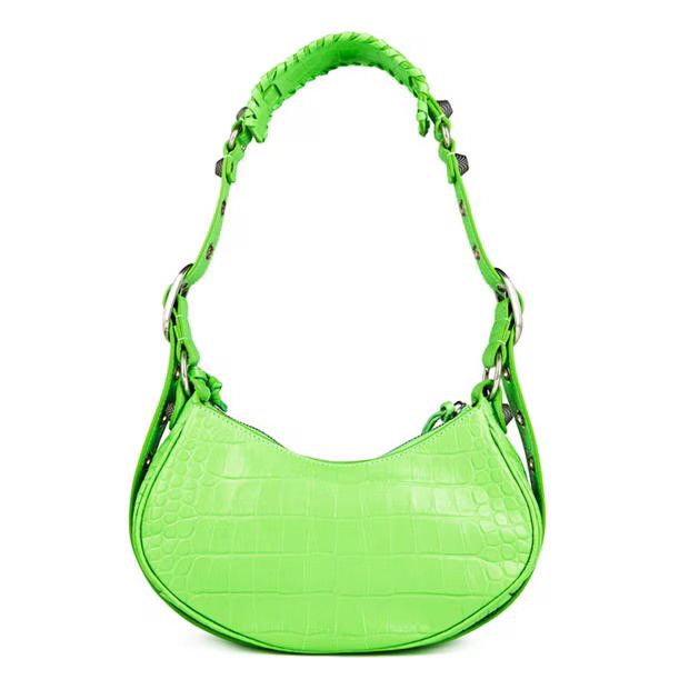 Balenciaga o1g2r1mq0924 Size: OS / Small Shoulder Bag in Green Size ONE SIZE - 3 Thumbnail