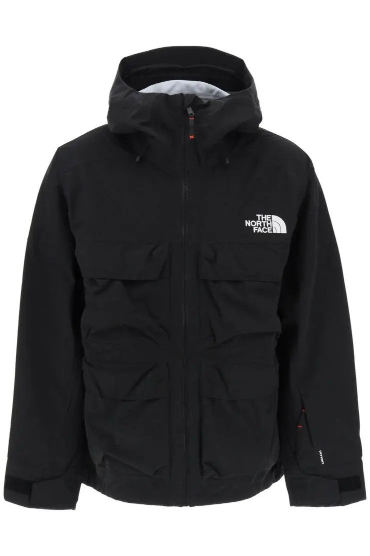 image of The North Face O1S22I1N0324 Dragline Ski Jacket In Black, Men's (Size Small)