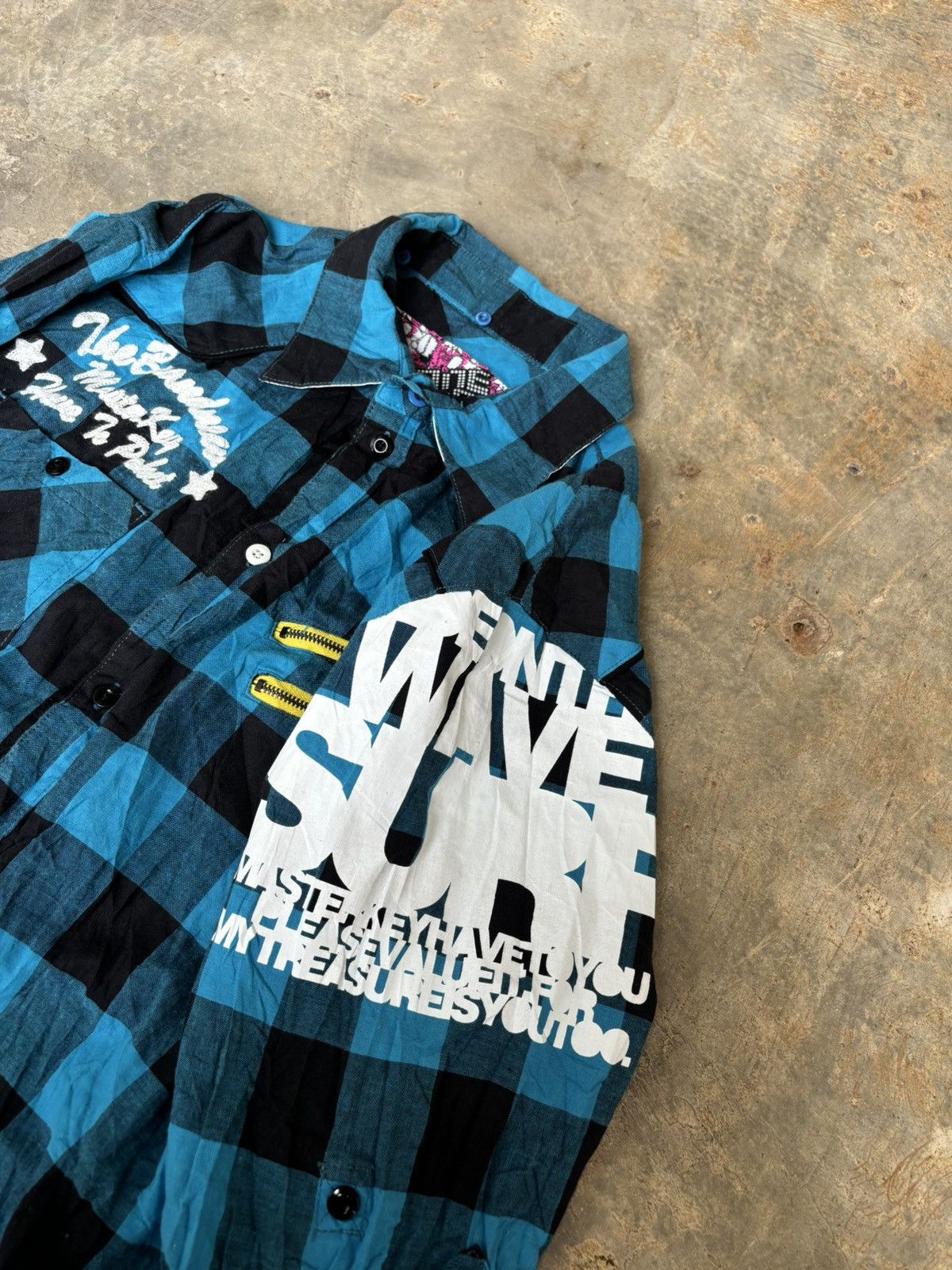 Hysteric Glamour Y2k Clone Deugfiu Ifwixwasnine Punk Style Shirt Size US L / EU 52-54 / 3 - 6 Thumbnail