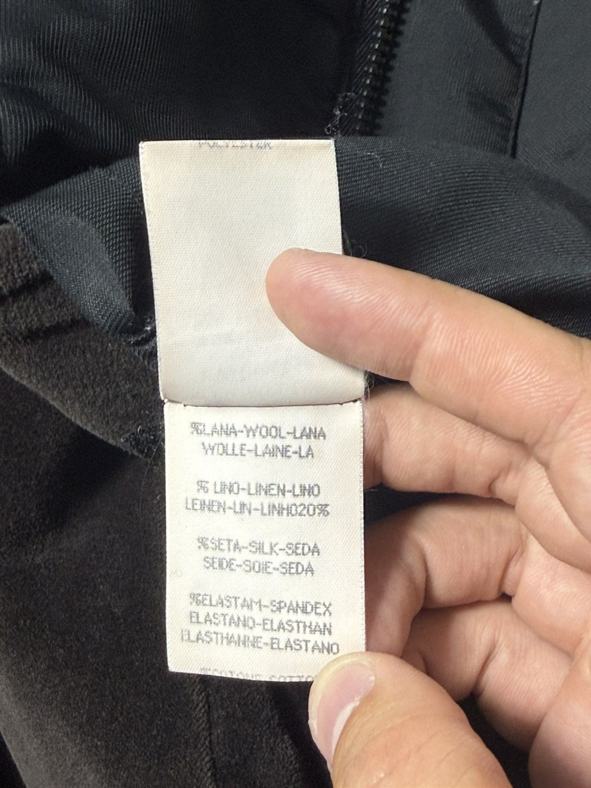 Ermenegildo Zegna Ermenegildo Zegna Microtene Jacket Black XL Wool Silk Coat Size US XL / EU 56 / 4 - 19 Thumbnail