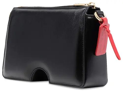 Off-White o1mle0425 Size: OS / Burrow Zipped Pouch in Black Size ONE SIZE - 2 Thumbnail