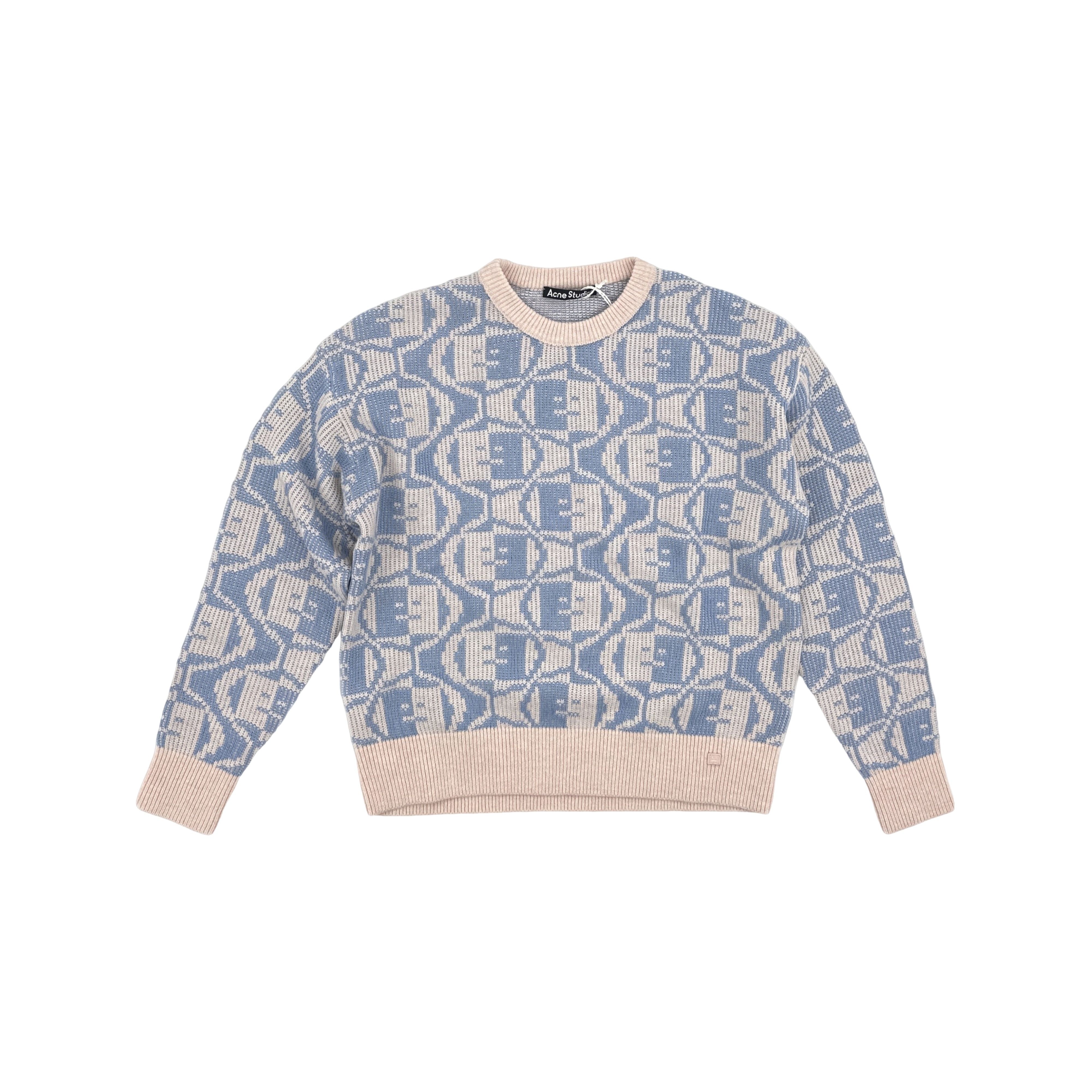 Acne Studios Acne Studios Face Monogram Wool Sweater XS Size US XS / EU 42 / 0 - 1 Thumbnail