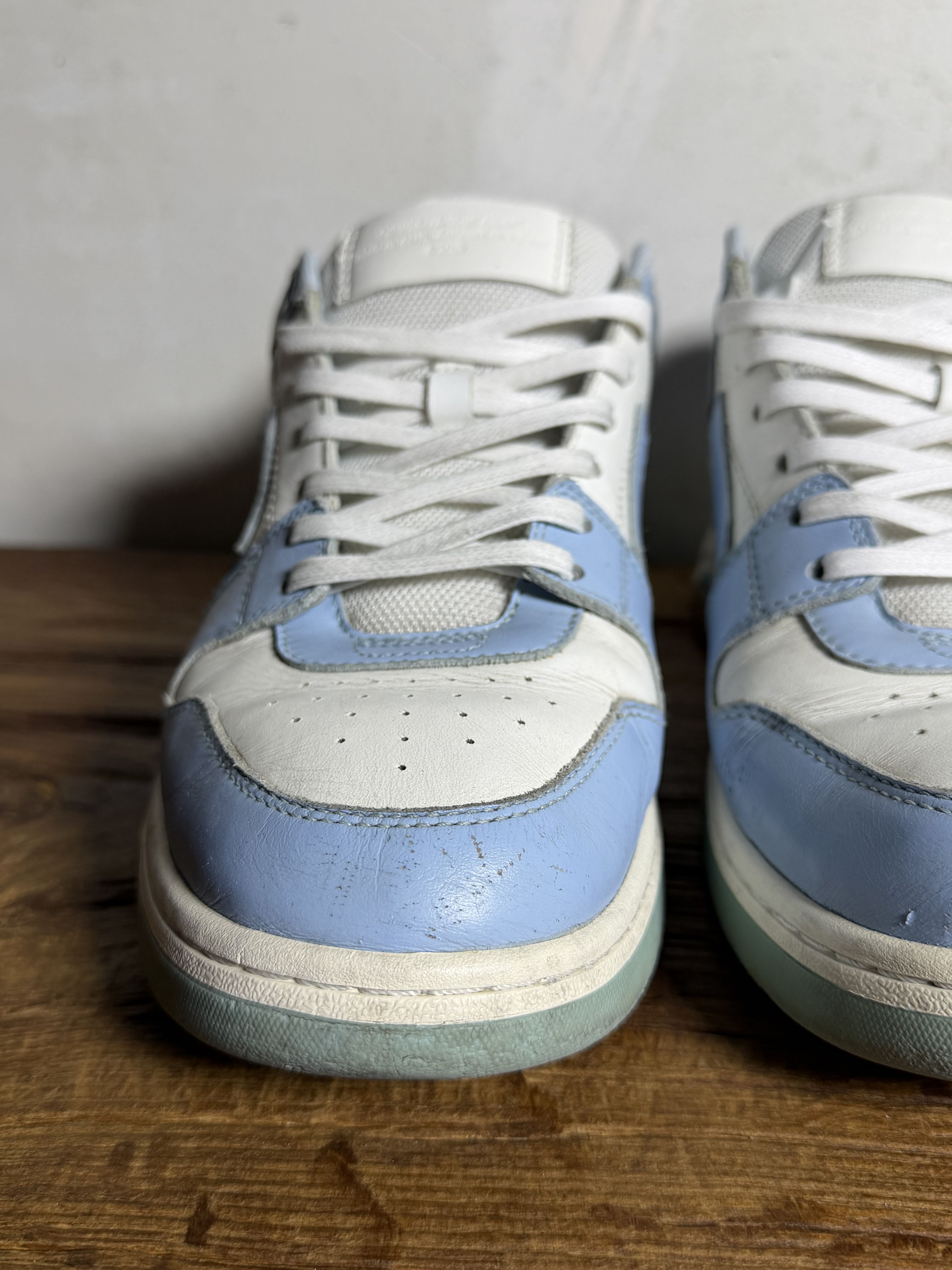 Off-White Off-White Out of Office White Blue Sneakers Size US 10 / EU 43 - 10 Thumbnail