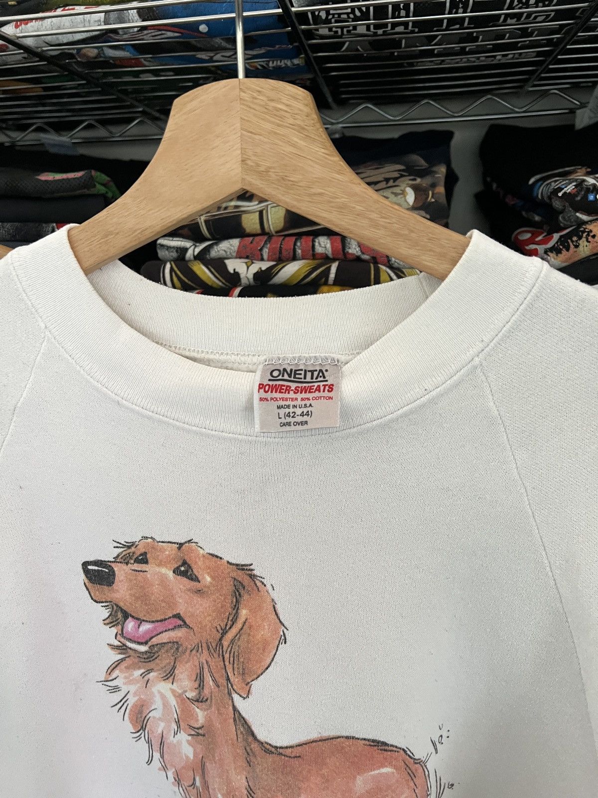 Arts & Science 1992 Golden Retriever Dog Rosadinde Habitat 90s Crewneck Size US L / EU 52-54 / 3 - 4 Thumbnail