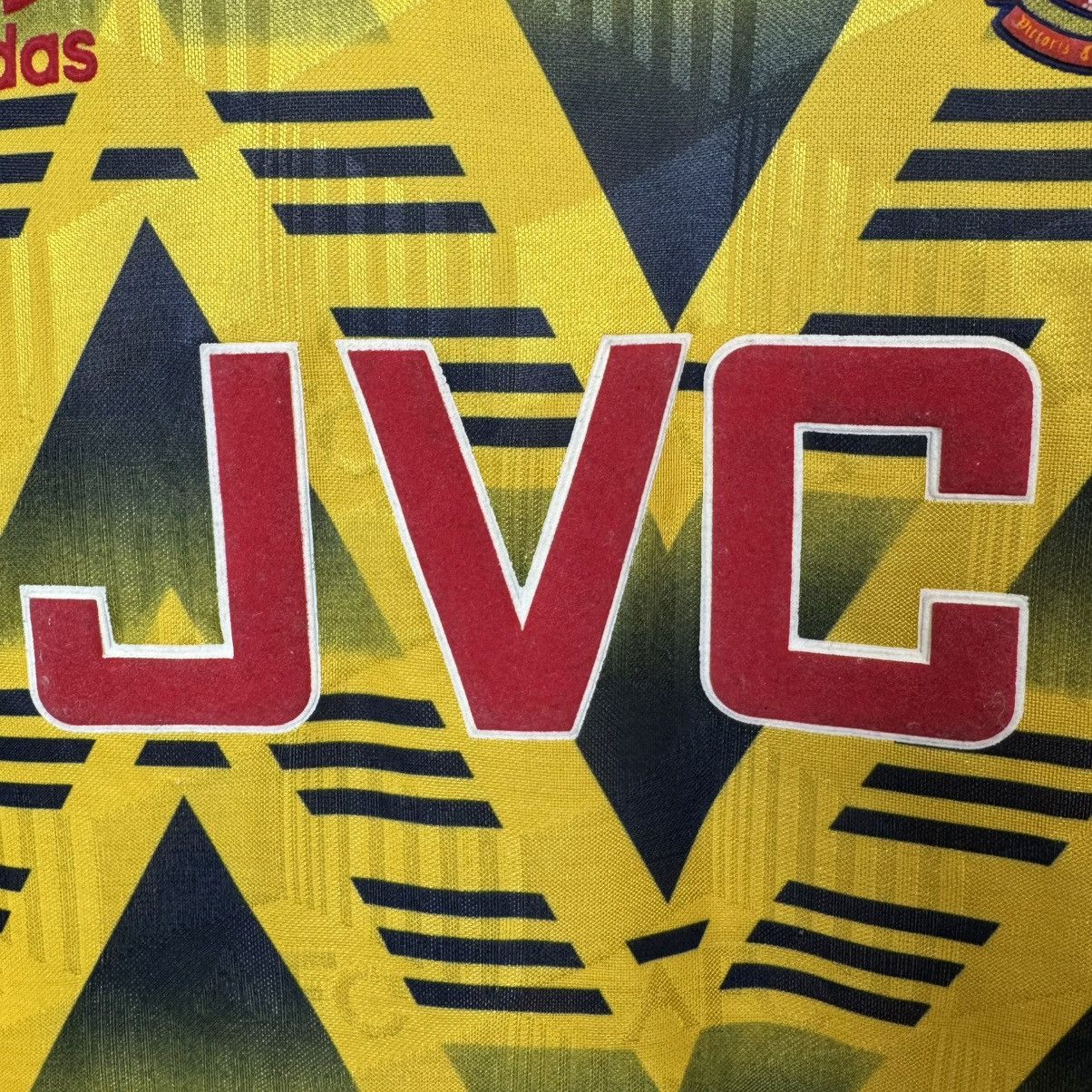 Adidas ARSENAL 1991 1993 AWAY FOOTBALL SHIRT SOCCER JERSEY VINTAGE Size US M / EU 48-50 / 2 - 7 Thumbnail