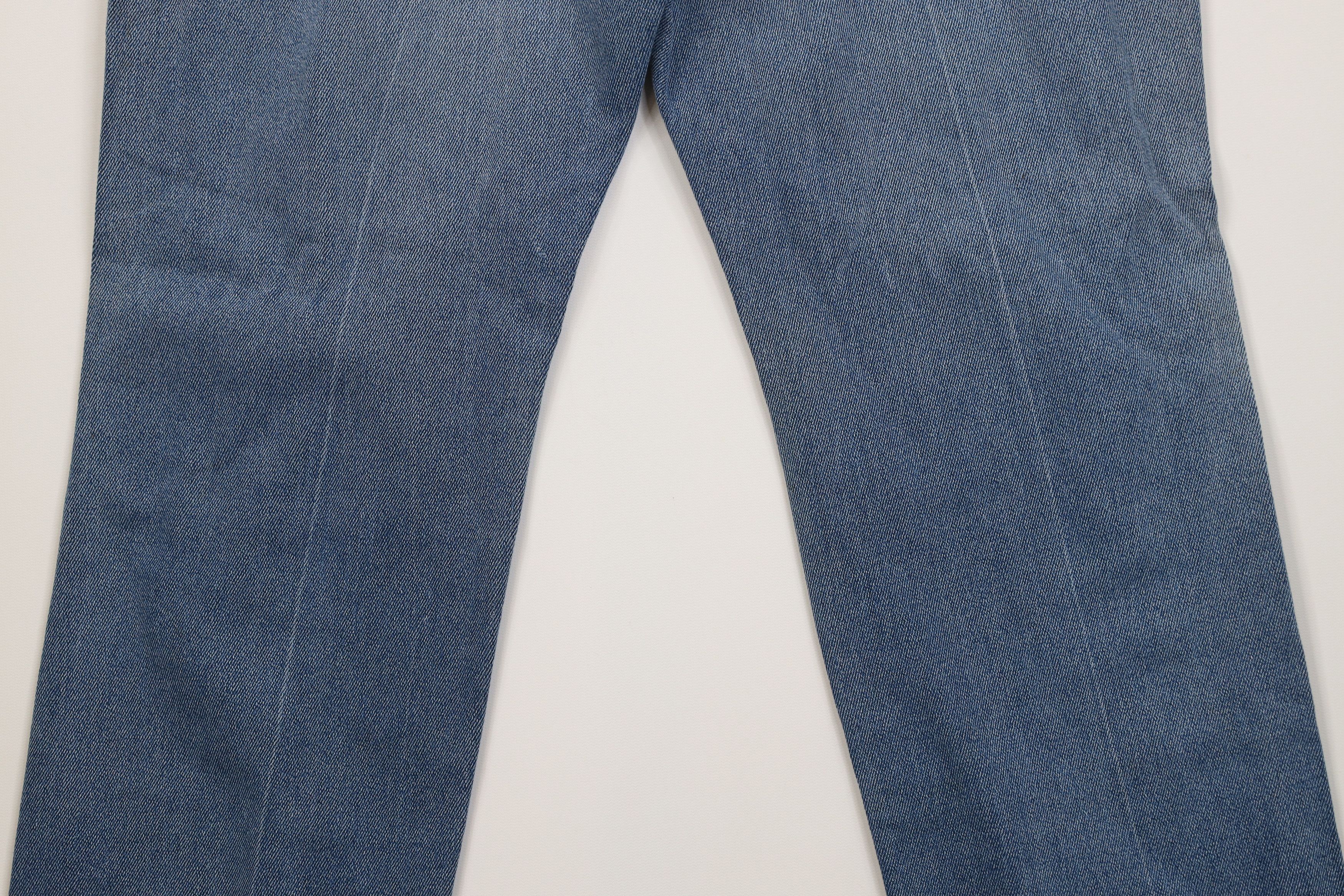 Lee Vintage 90s Lee Distressed Straight Leg Denim Jeans Blue USA Size US 36 / EU 52 - 13 Thumbnail