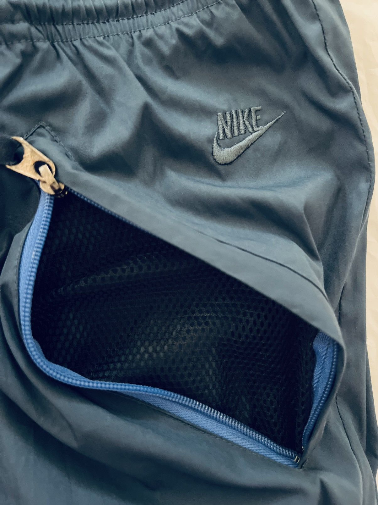 Nike ACG Nike ACG Trail Pants Vintage Hong Kong Slate Blue Pink Logo Size 33" - 10 Thumbnail