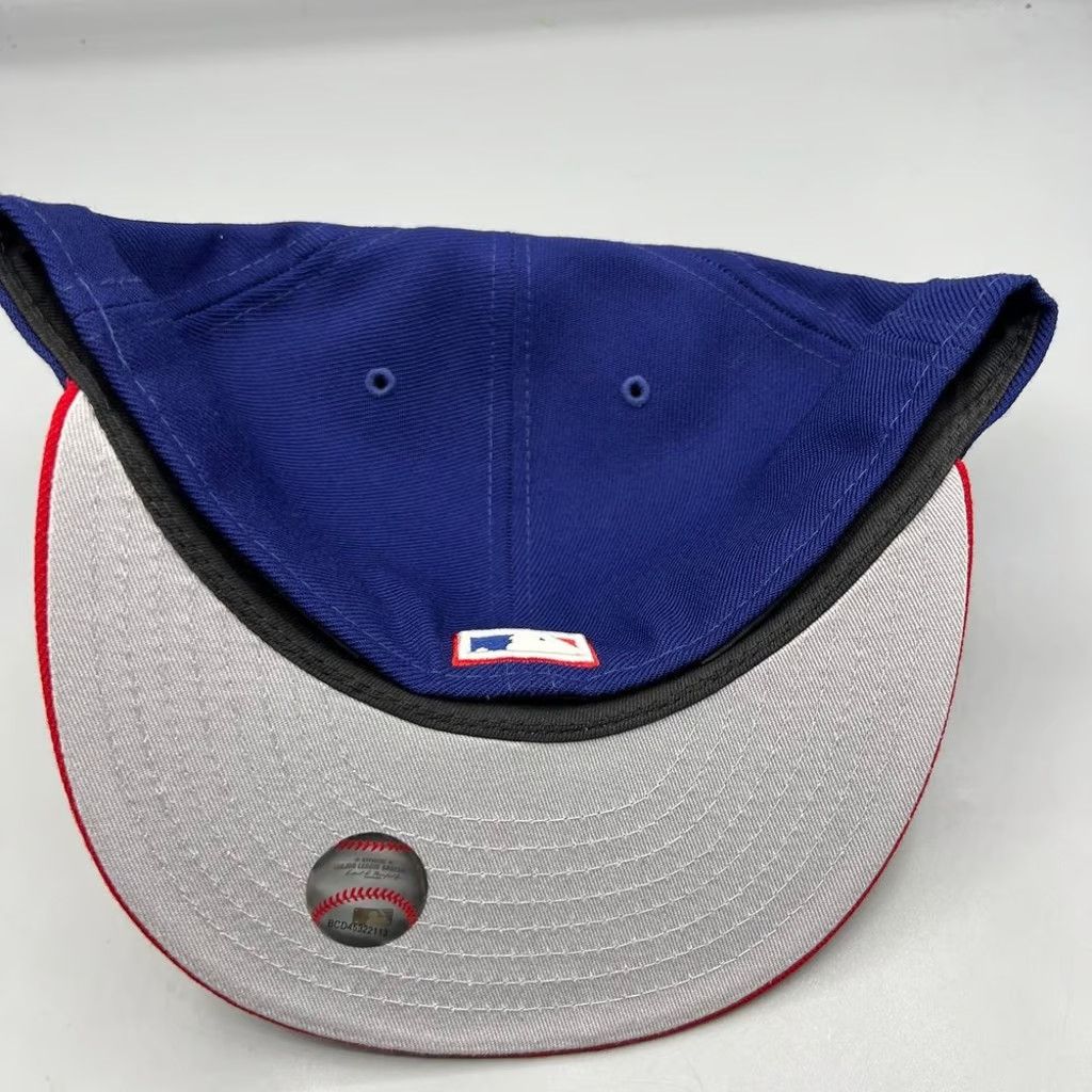 New Era Chicago Cubs Hat Men 7 3/4 59Fifty New Era Fitted Cap Size ONE SIZE - 5 Thumbnail