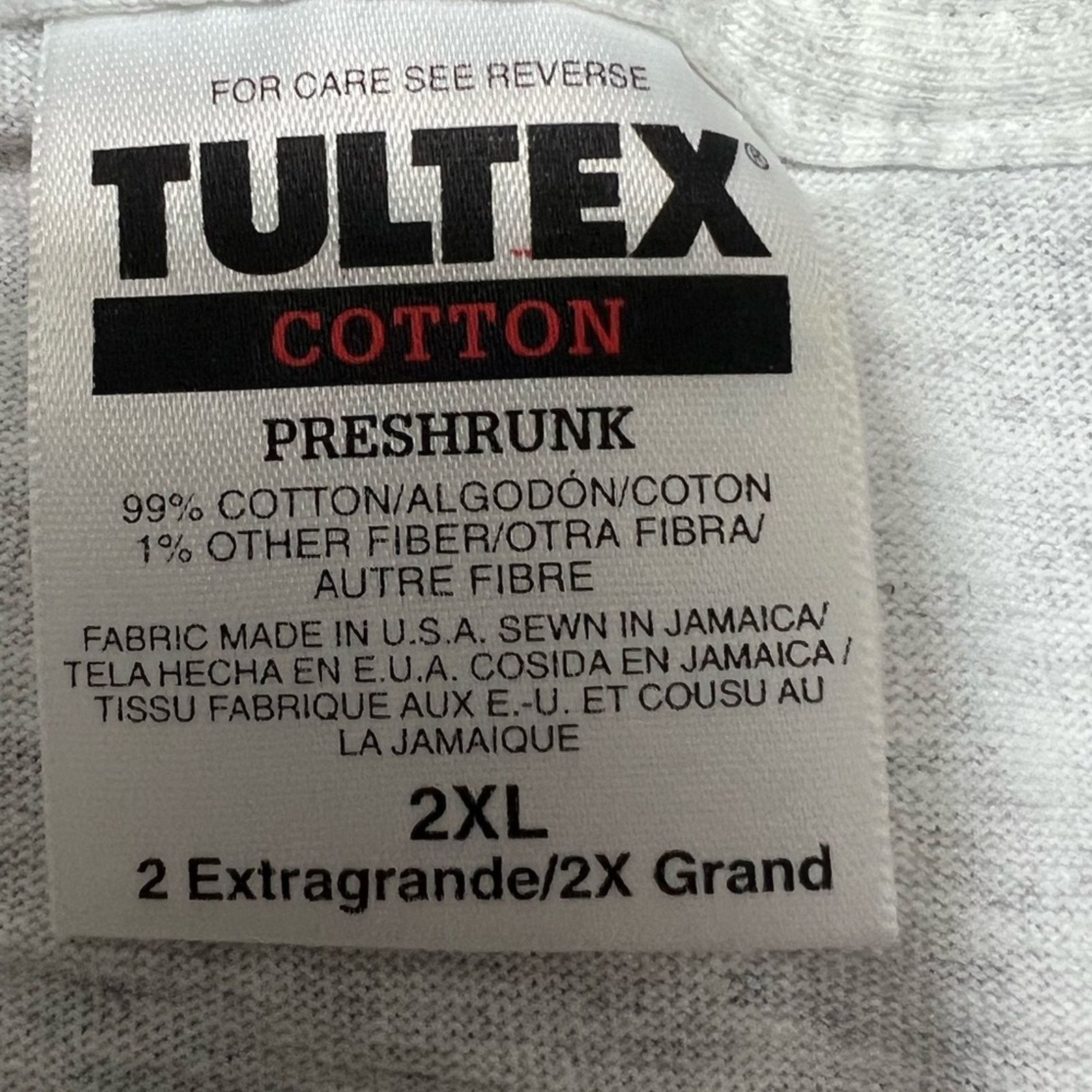 Tultex RARE VINTAGE 90s Mike Tyson vs McNeeley MGM Promo Tee - NWOT Size US XXL / EU 58 / 5 - 5 Thumbnail
