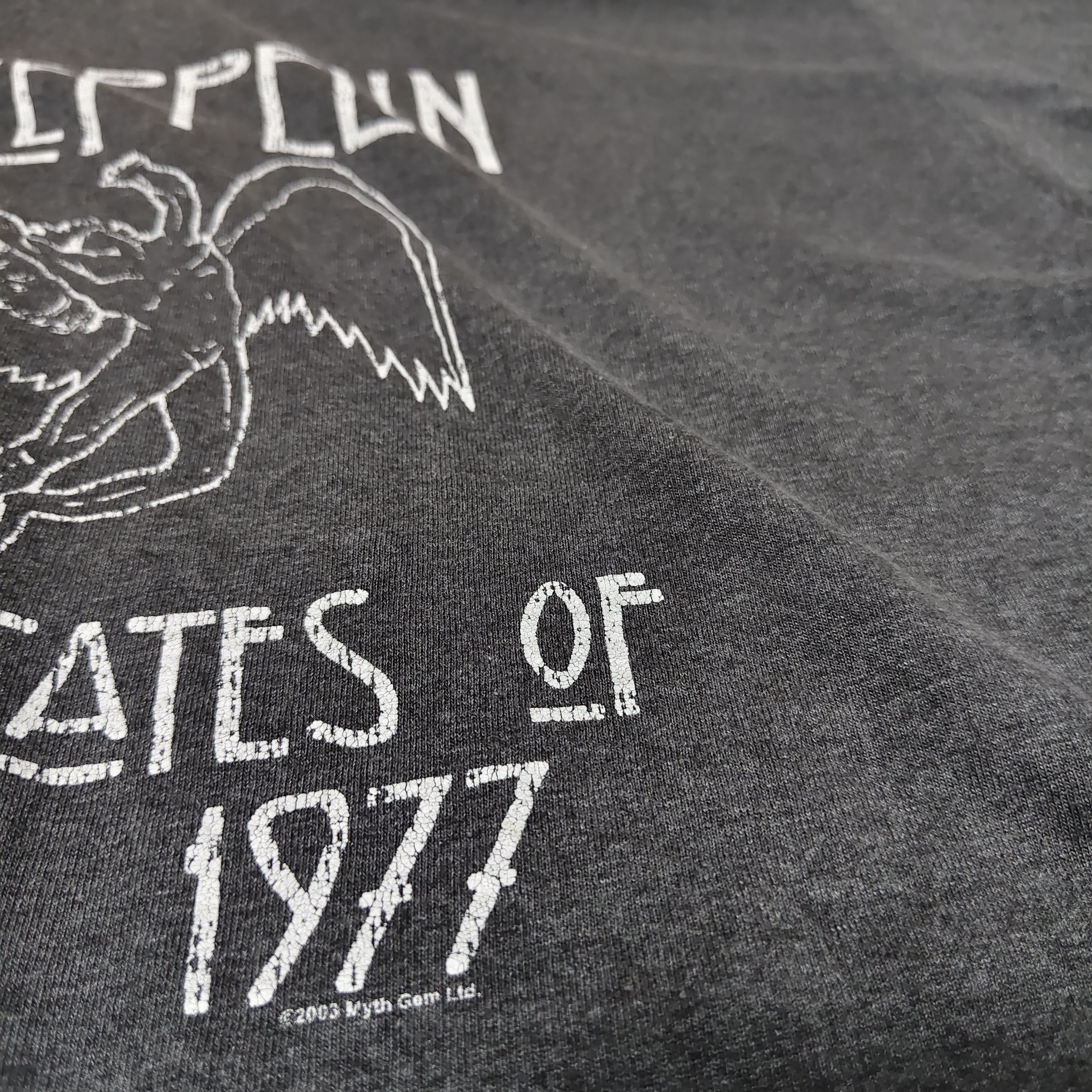 Led Zeppelin 2005 Led Zeppelin "United States1977" Icarus Tour #F Size US L / EU 52-54 / 3 - 3 Thumbnail