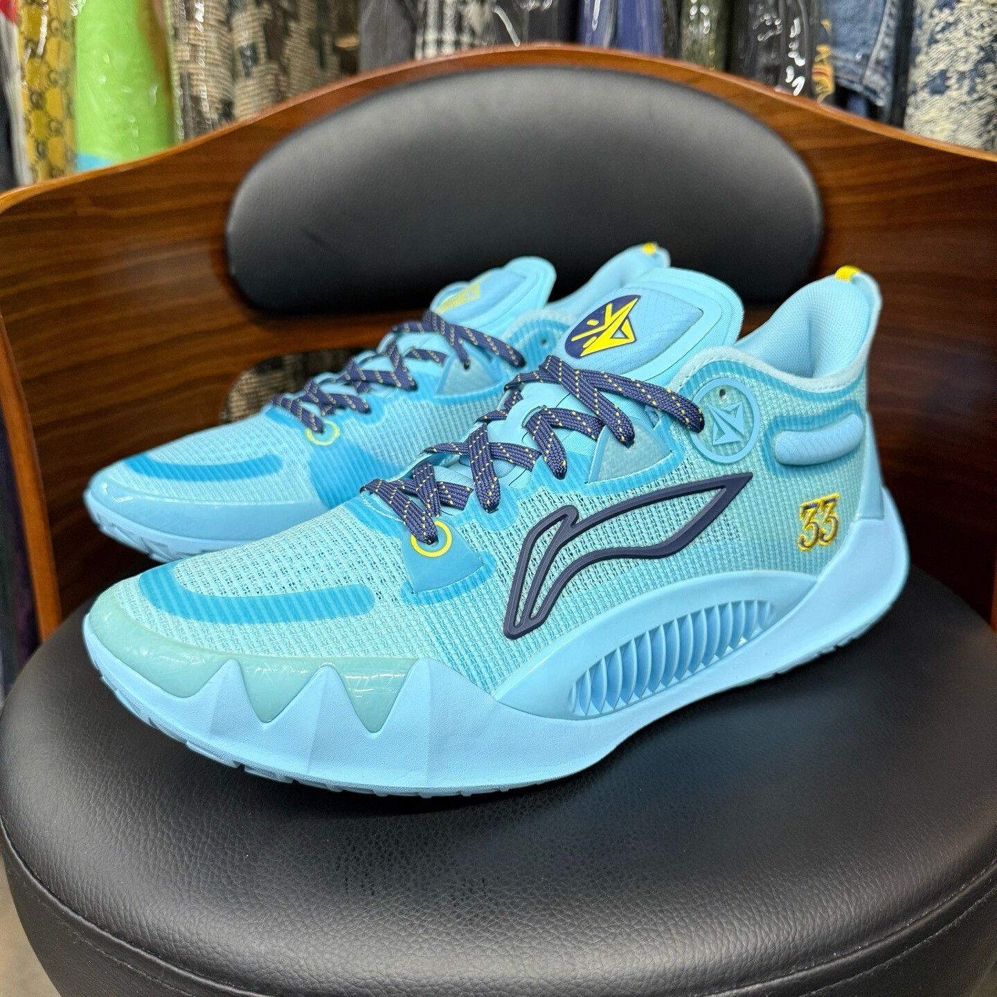 Li-Ning Li-Ning Blue Lowtop Sneakers 43.5 Men Size US 10.5 / EU 43-44 - 1 Thumbnail