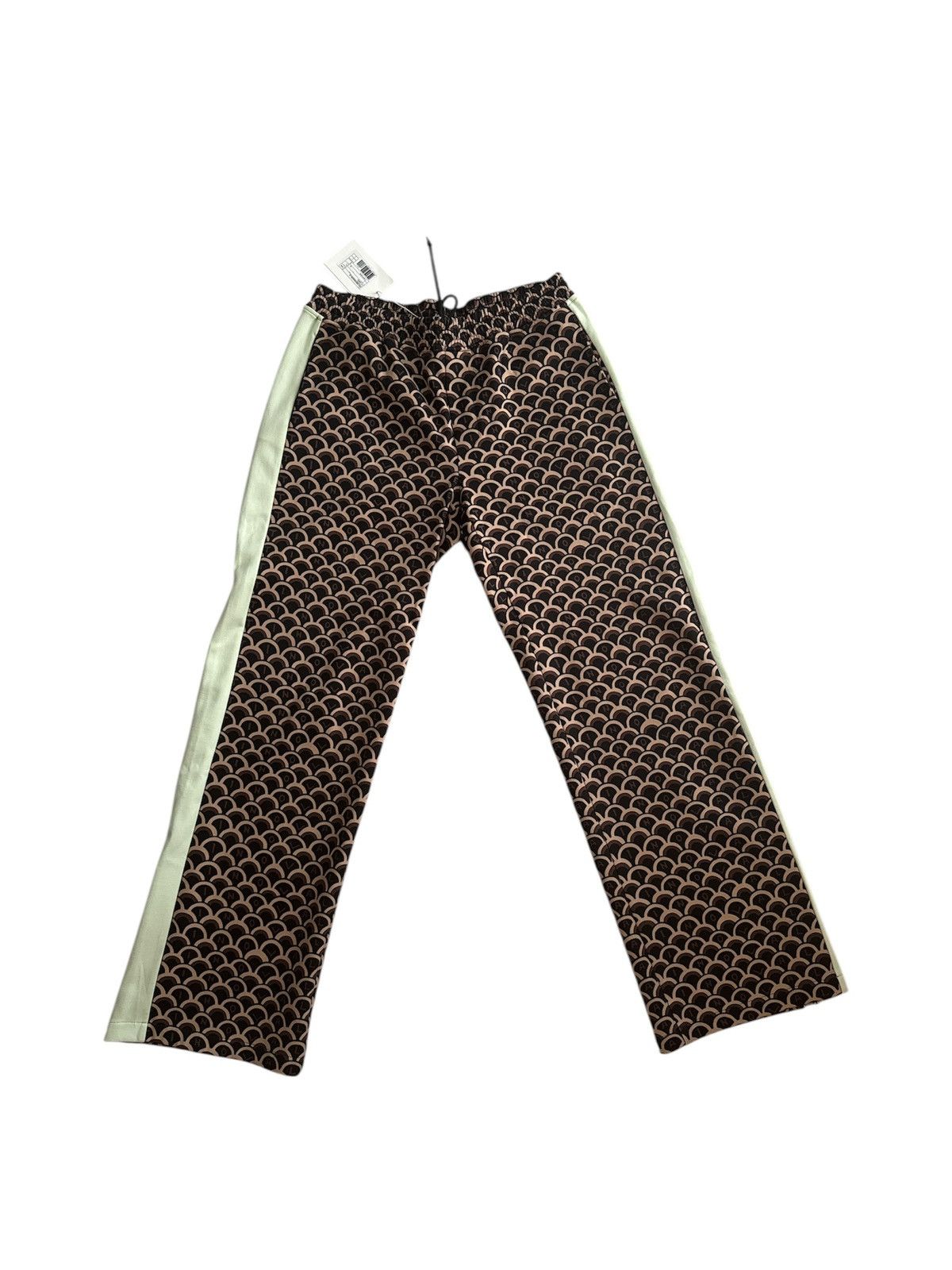 Valentino $1250 Men Valentino scallop Print pants size L Size US 34 / EU 50 - 1 Thumbnail