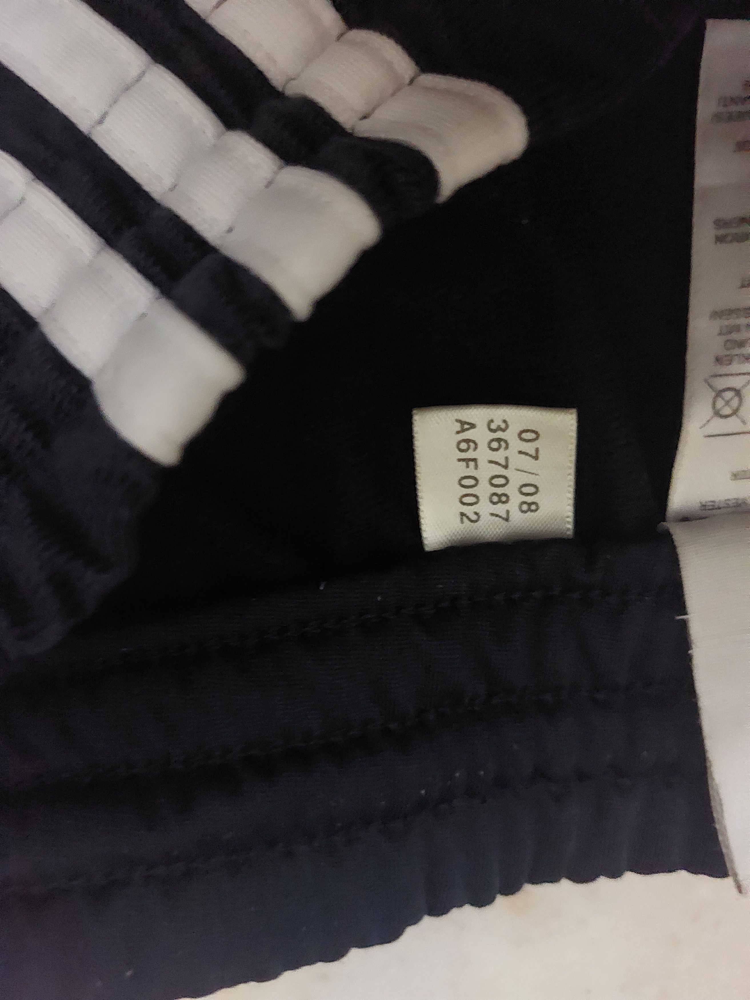 Adidas Jogger Pants Adidas Black 3 stripes Size US 39 - 4 Thumbnail