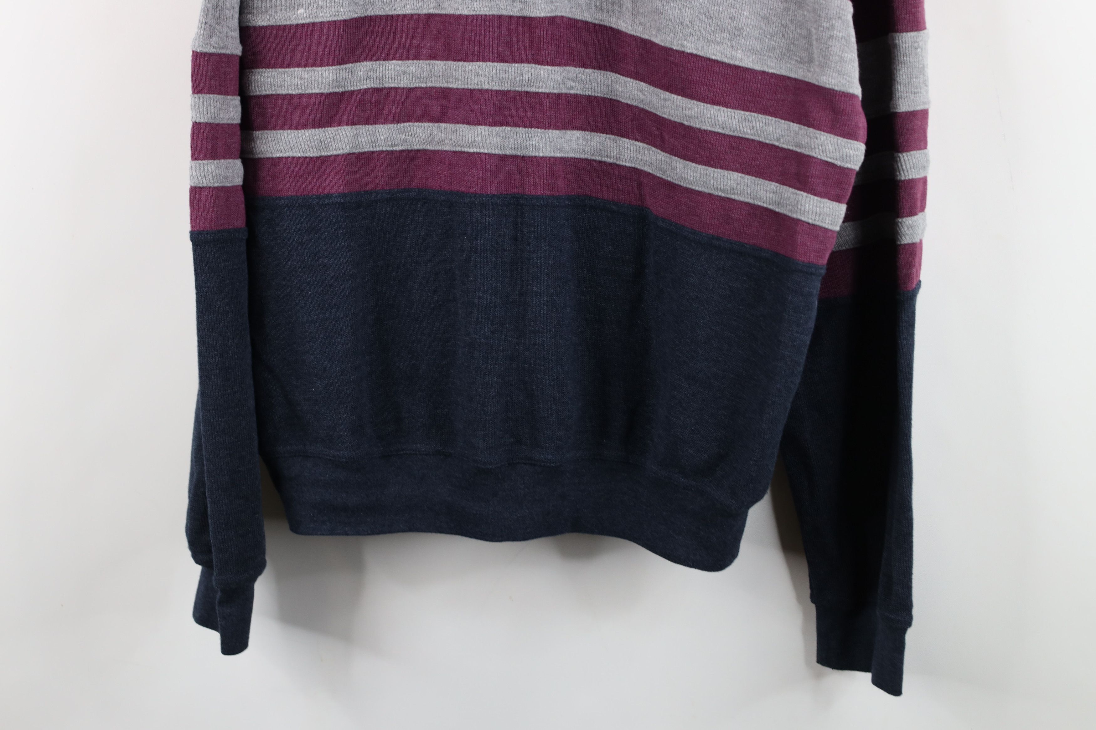 Vintage Vintage 90s Streetwear Thermal Waffle Knit Polo Shirt Size US L / EU 52-54 / 3 - 3 Thumbnail