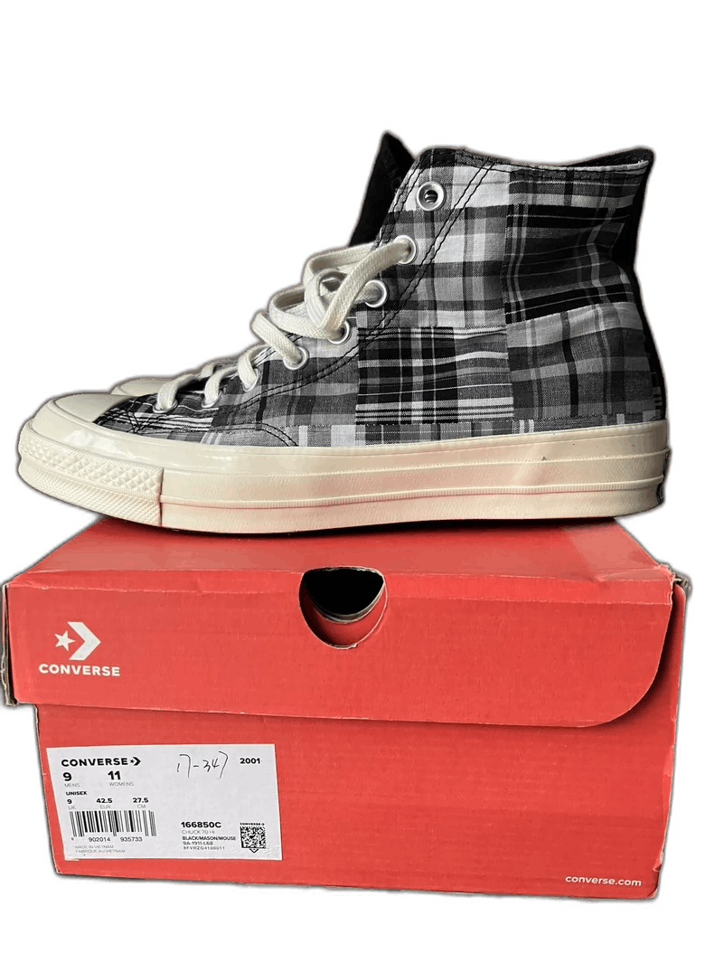 Converse 1970s Plaid High Top Sneakers