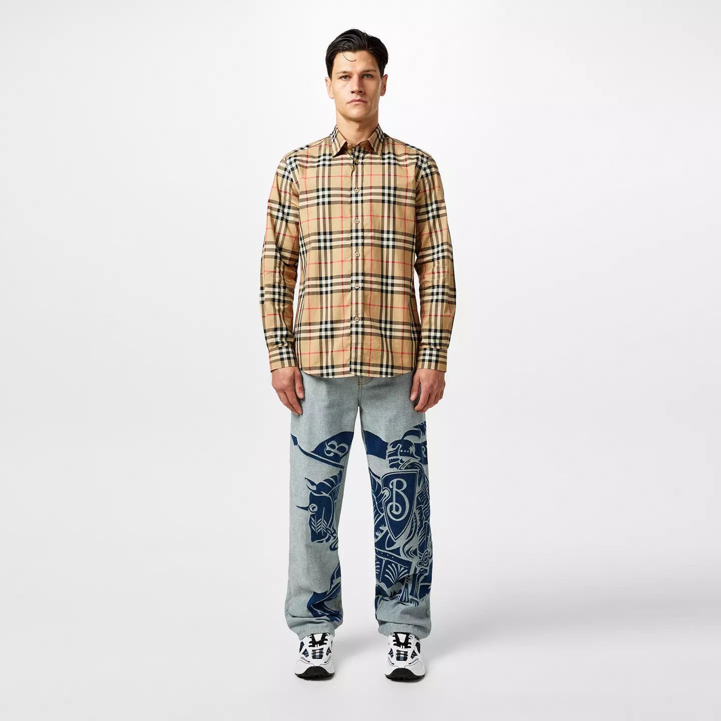 Burberry o1g2r1mq0426 Check Shirt in Multicolor Size US XS / EU 42 / 0 - 5 Thumbnail