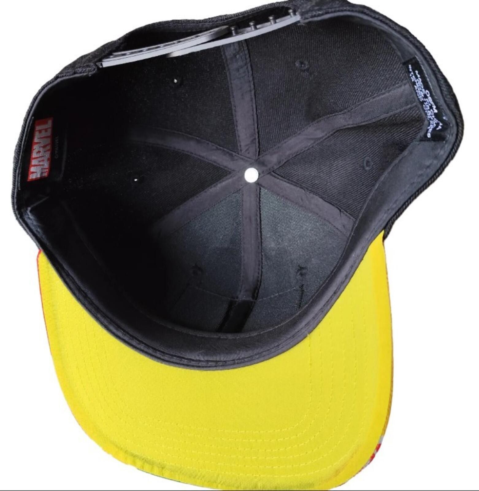 Marvel Comics Marvel Black Panther Wakanda Forever Snapback Size ONE SIZE - 5 Thumbnail