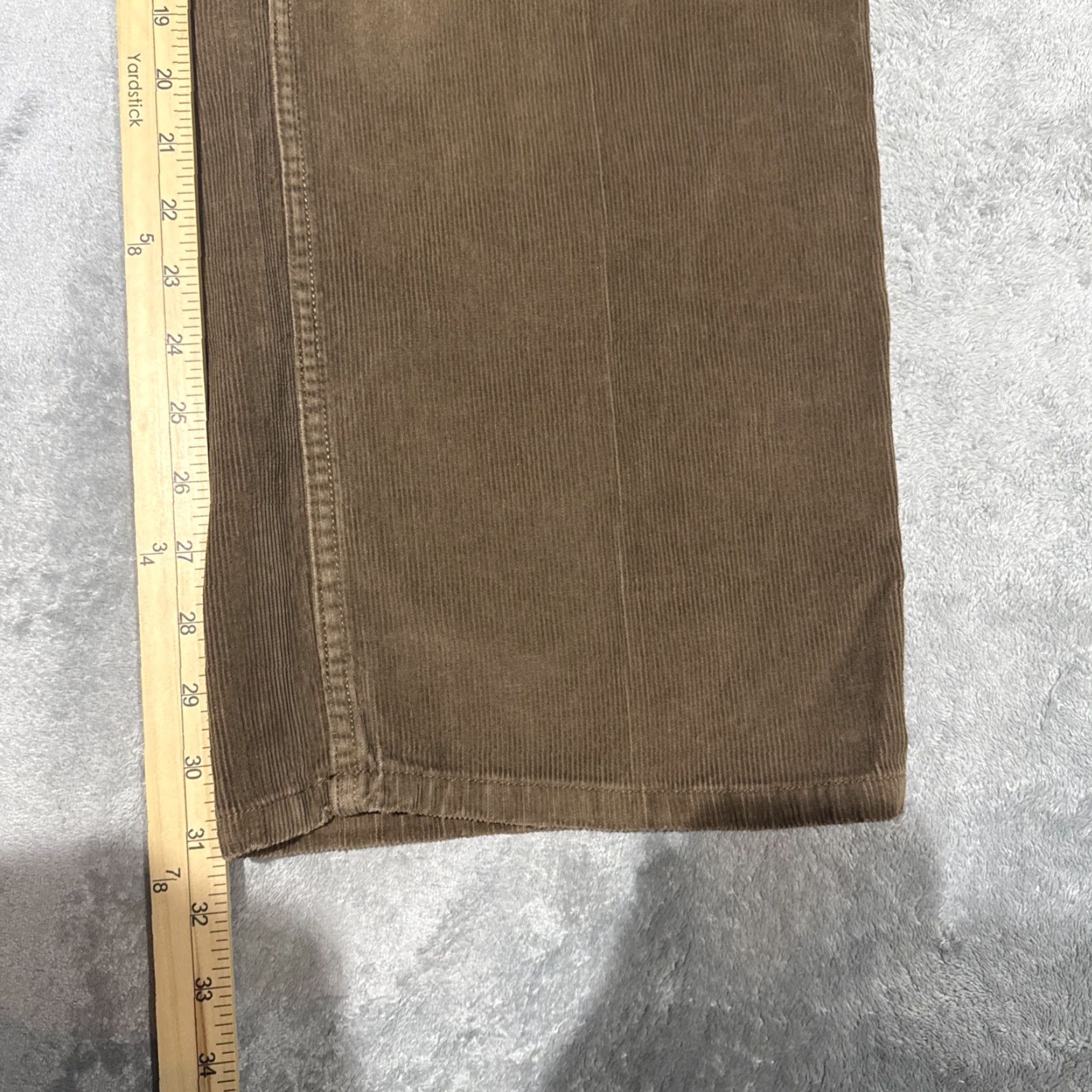 Old Navy Old Navy Painter's Corduroy Pants Men's Brown 36x32 Carpenter Straight Skater Casual Workwear Pants Size US 36 / EU 52 - 5 Thumbnail