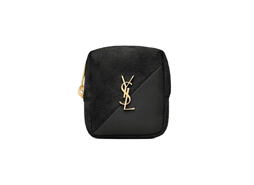Saint Laurent Paris o1b1hav111224 Size: OS / Jamie Cube Charm Clutches in Black Size ONE SIZE - 1 Thumbnail