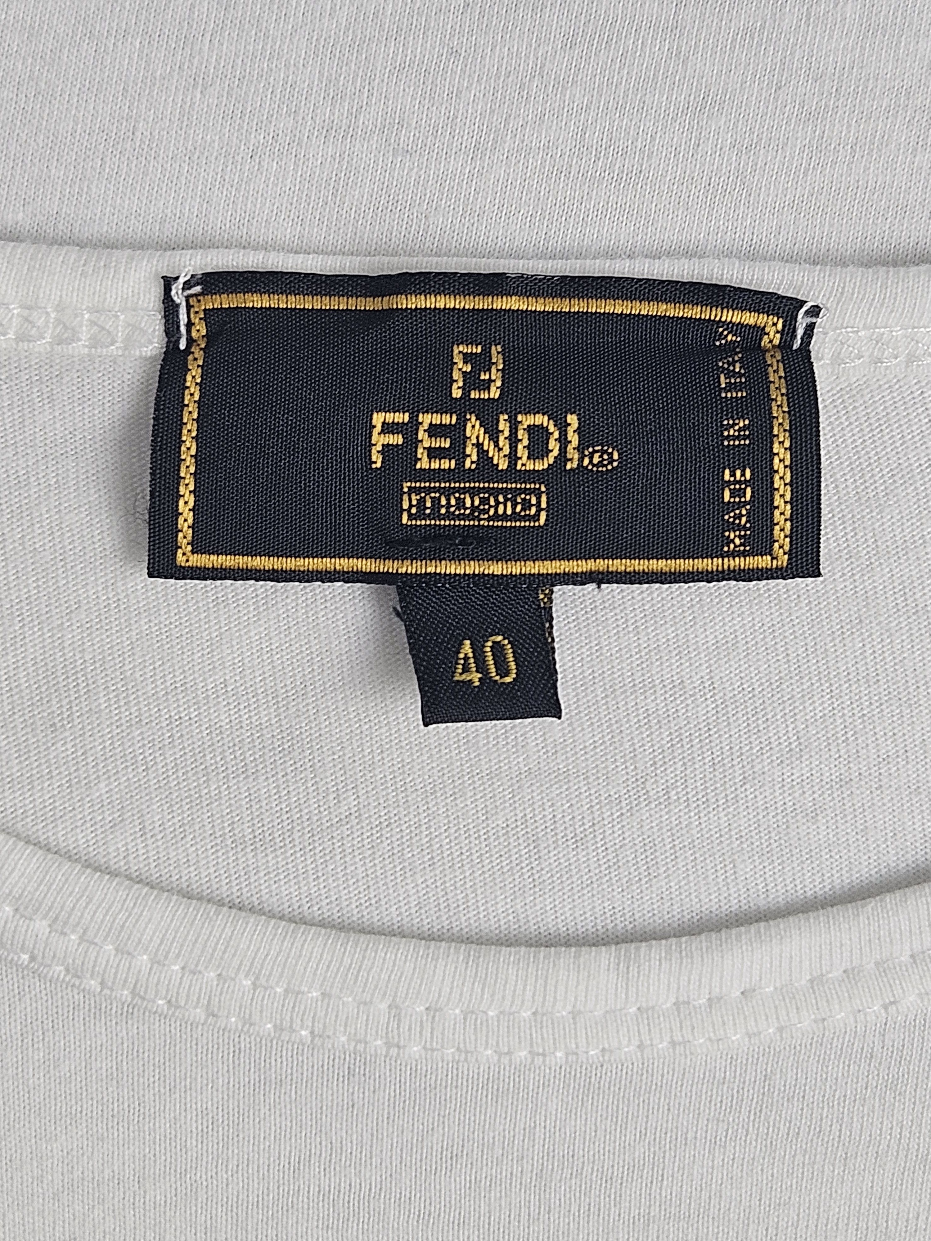 Fendi Vintage Fendi Roma italy shirt Size US M / EU 48-50 / 2 - 4 Thumbnail