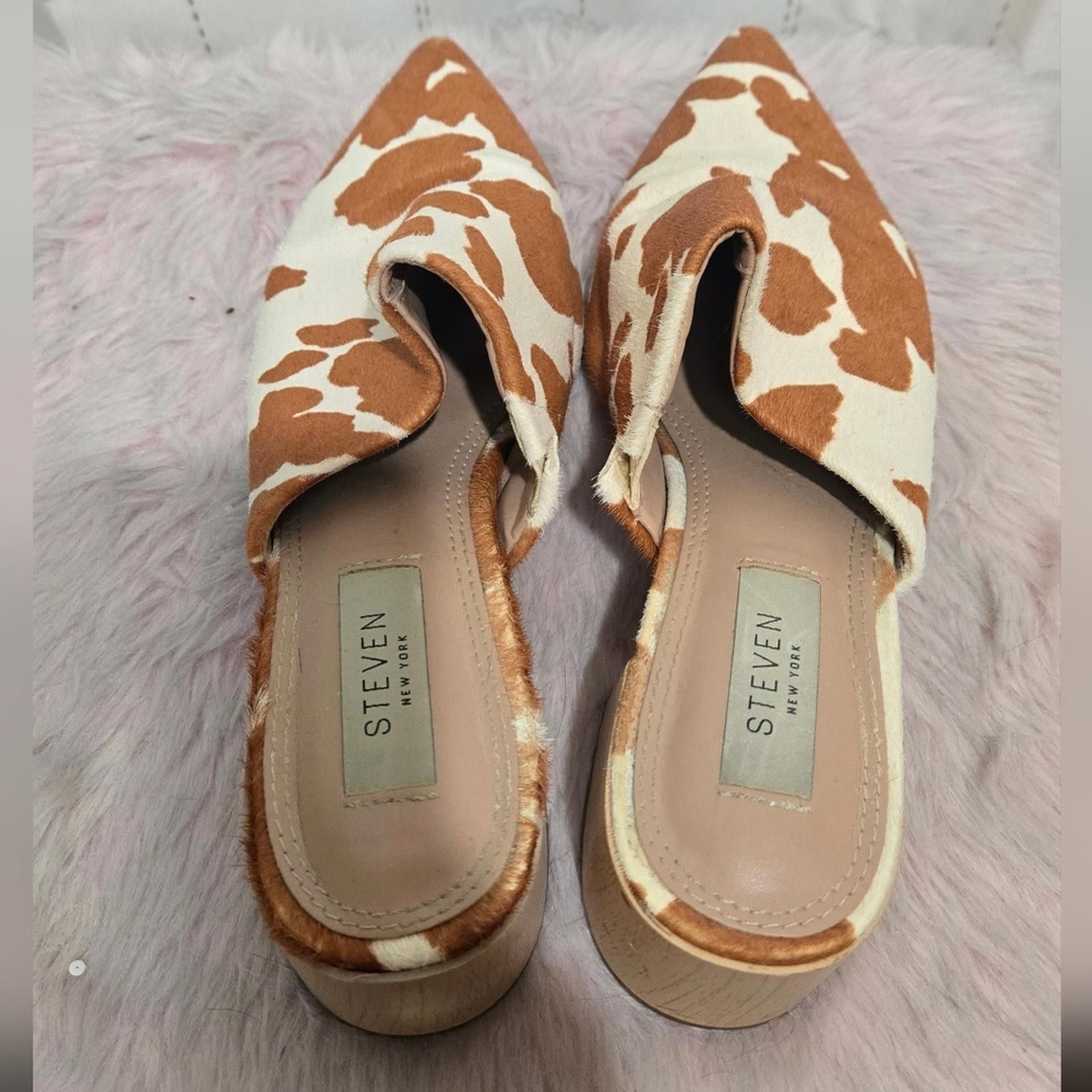 Other Steven NY Open Back Shoe Size US 7 / IT 37 - 6 Thumbnail