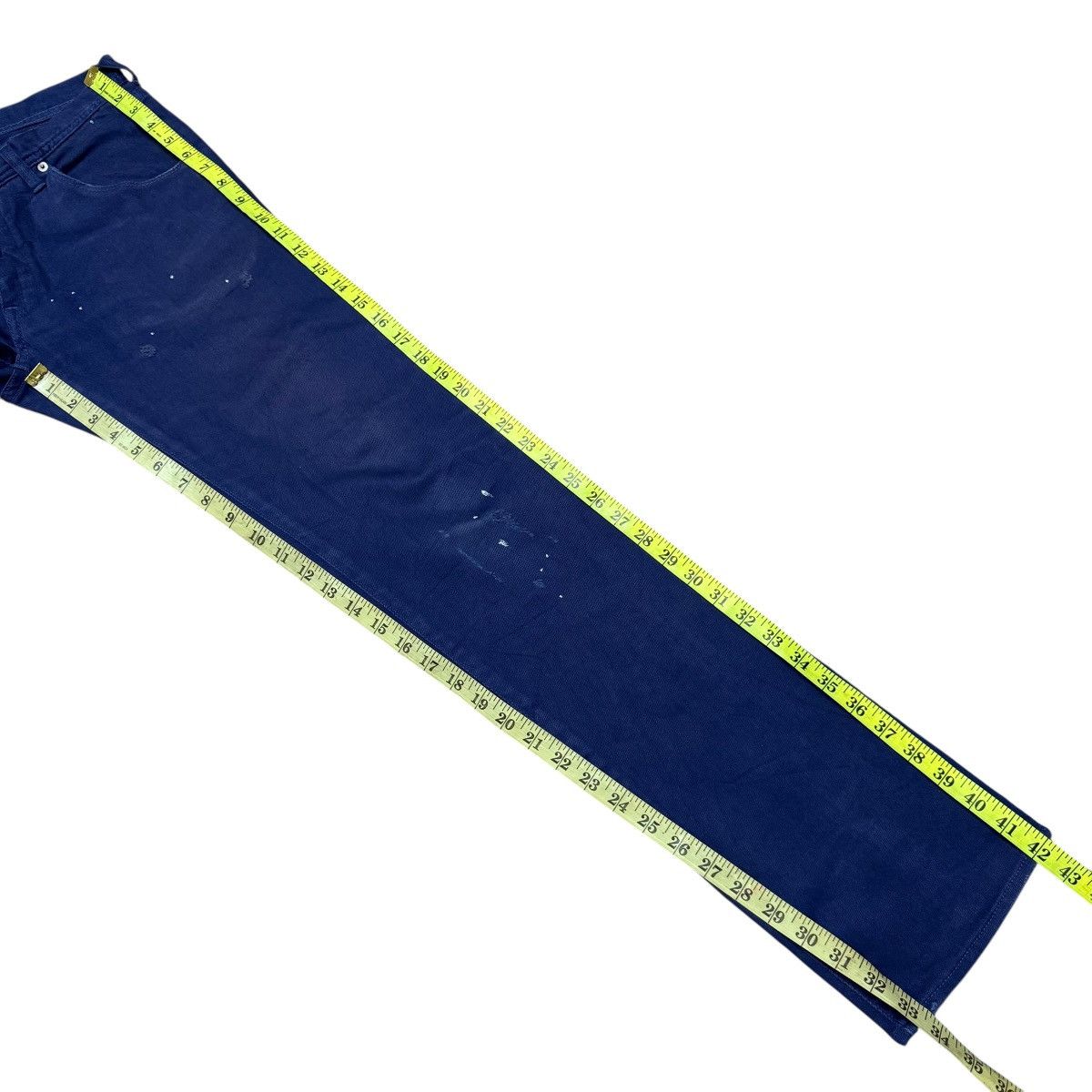 wjk Wjk Blue Denim Painter Jeans Skinny Size US 30 / EU 46 - 19 Thumbnail