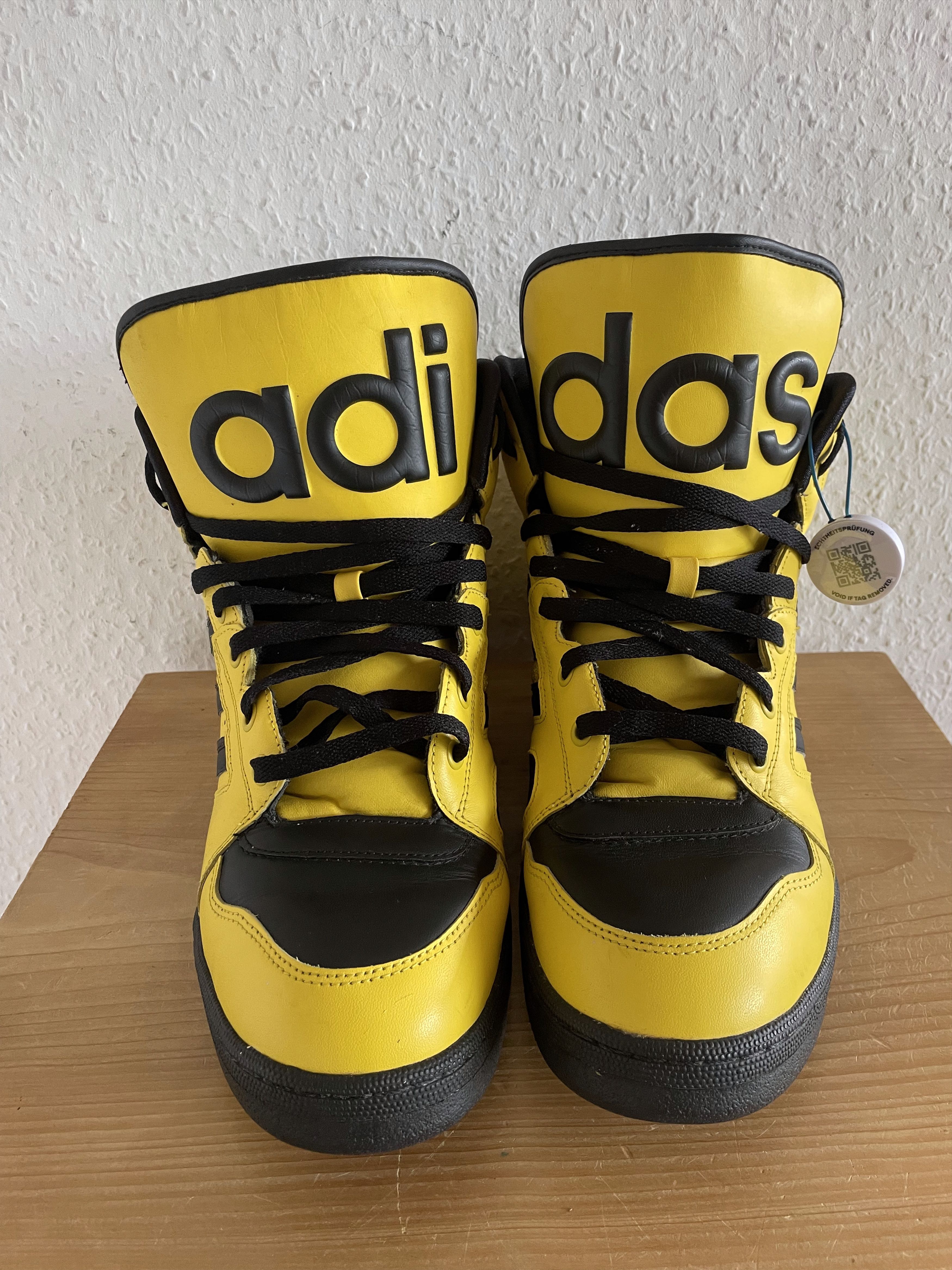Adidas × Jeremy Scott Conductor Black Instinct Shoes | Grailed