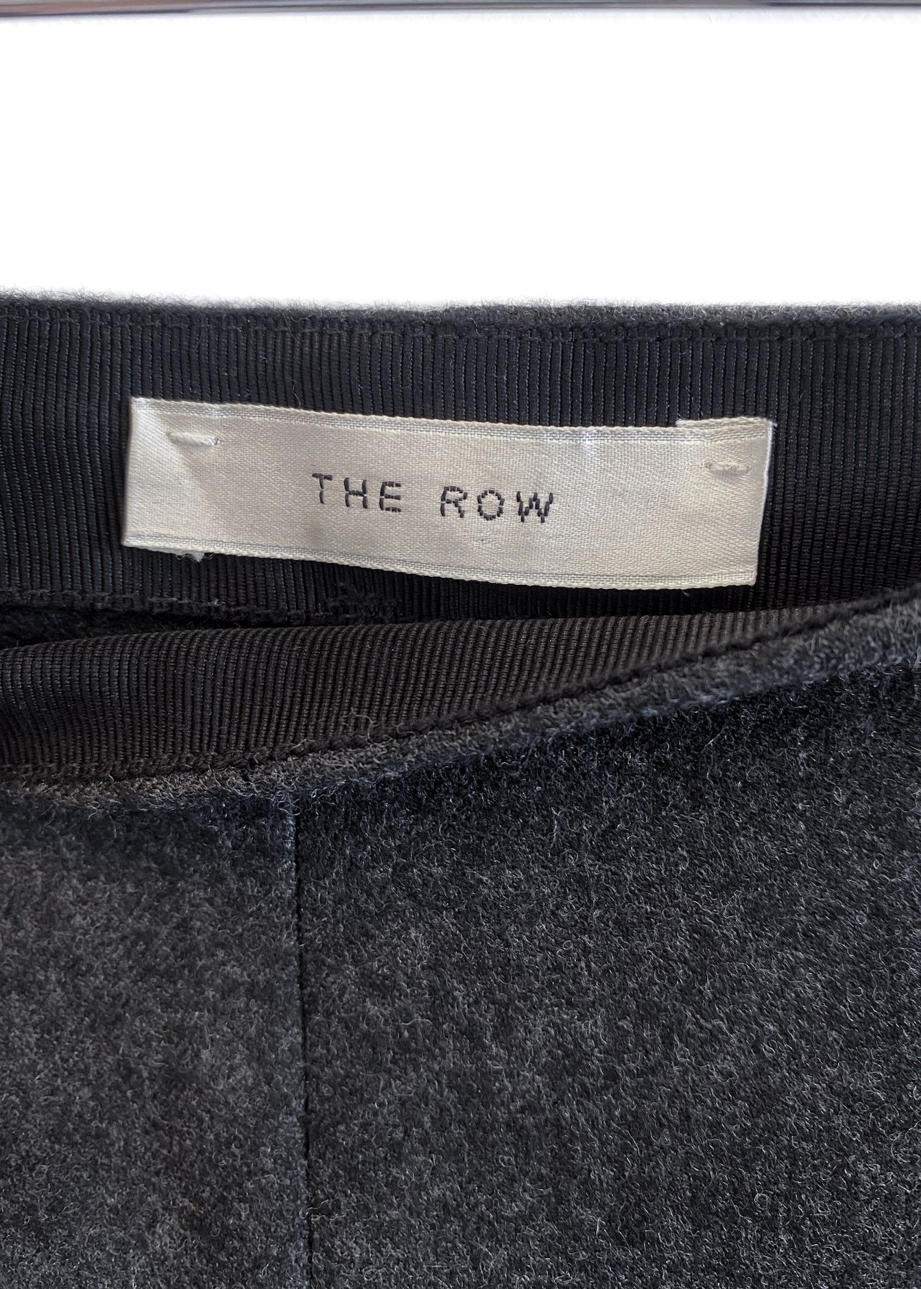 The Row The Row Charcoal Virgin Wool Cropped Pants Size 26" / US 2 / IT 38 - 5 Thumbnail