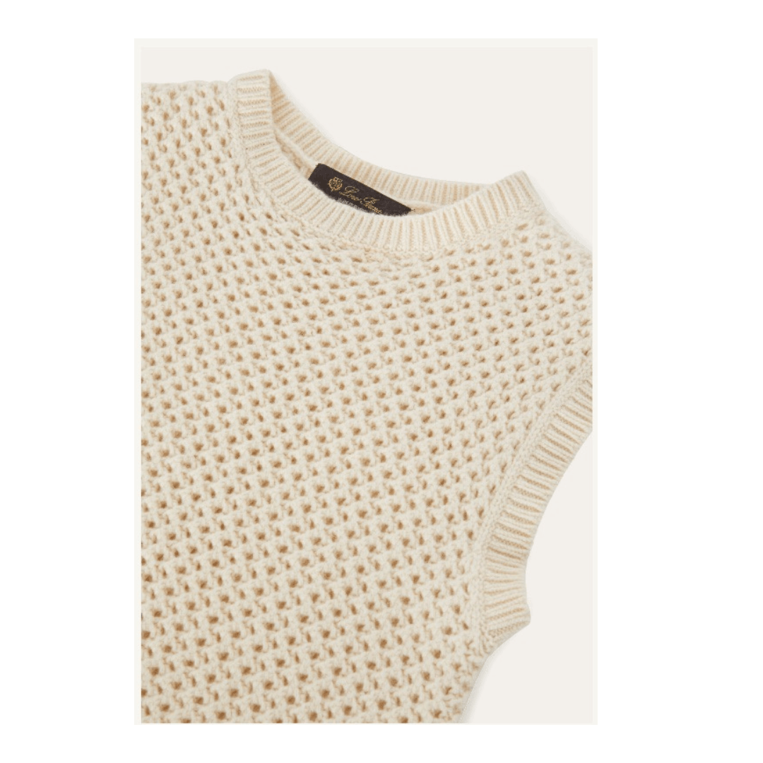 Loro Piana o1srvl11e1224 Engadin Dress in Cream Size L / US 10 / IT 46 - 3 Thumbnail