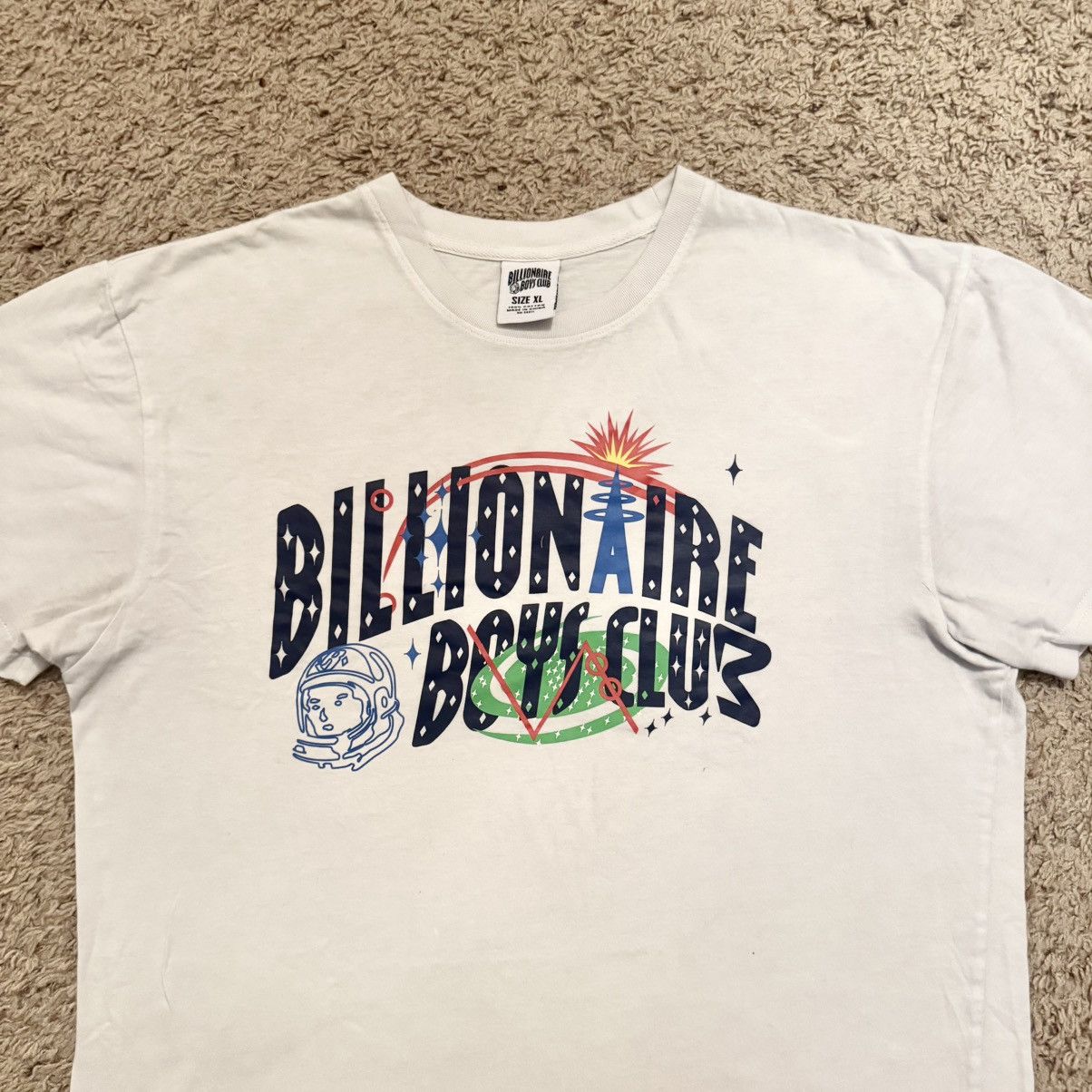 Billionaire Boys Club Billionaire Boys Club White Classic Logo Tee XL Size US XL / EU 56 / 4 - 3 Thumbnail