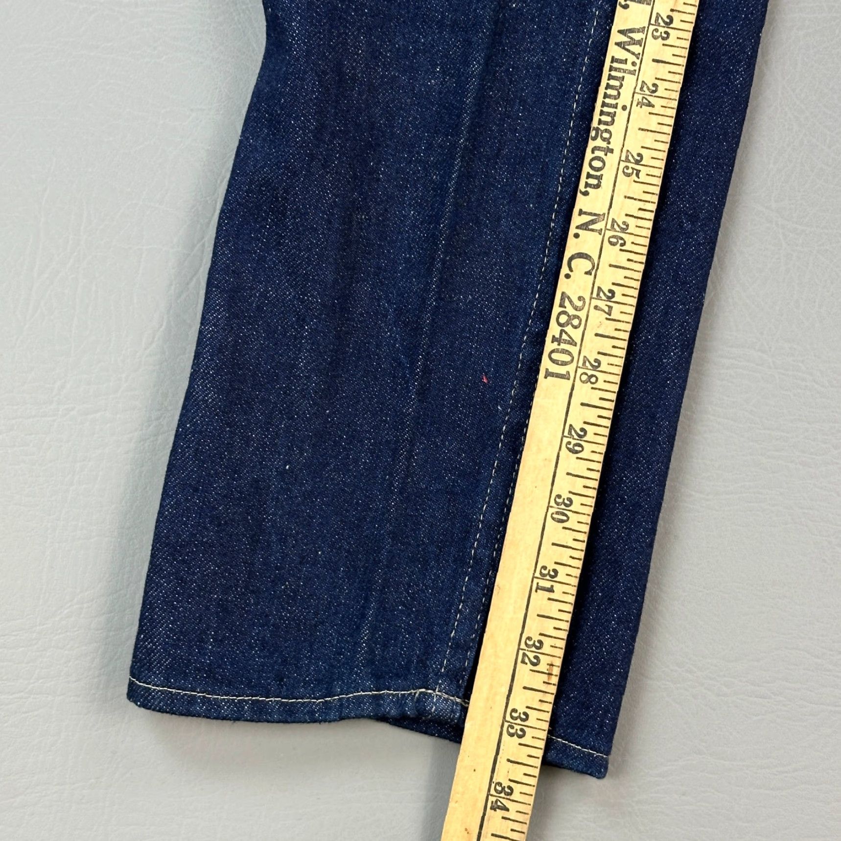 Levi's VINTAGE Levi's 227 Student Jeans Mens 29x32 29x33 Talon Zip Deadstock USA 70s Jeans Blue Regular 5-Pocket Mens Size US 29 - 4 Thumbnail