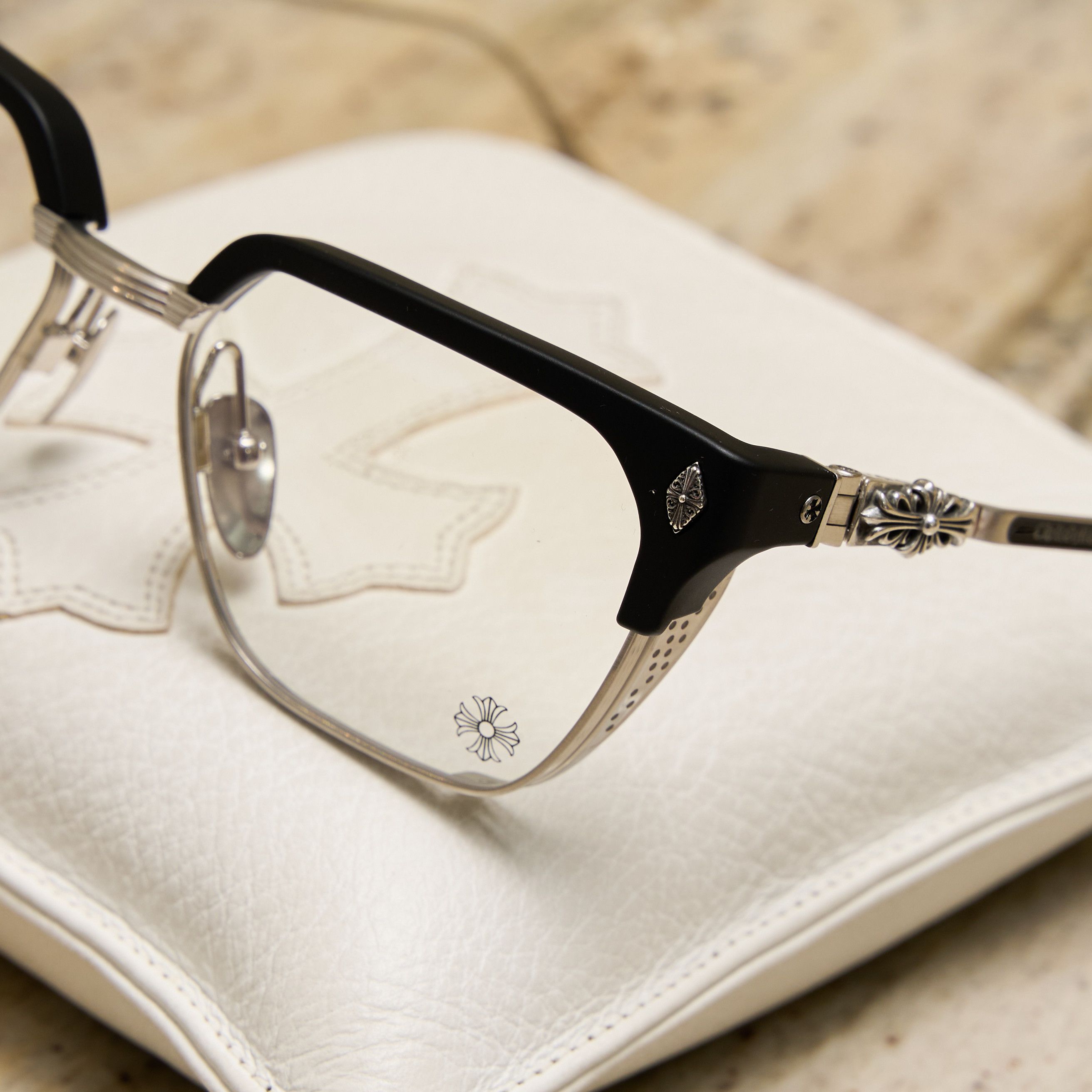 Chrome Hearts CHROME HEARTS LGMA Matte Black/Brushed Silver Size ONE SIZE - 3 Thumbnail