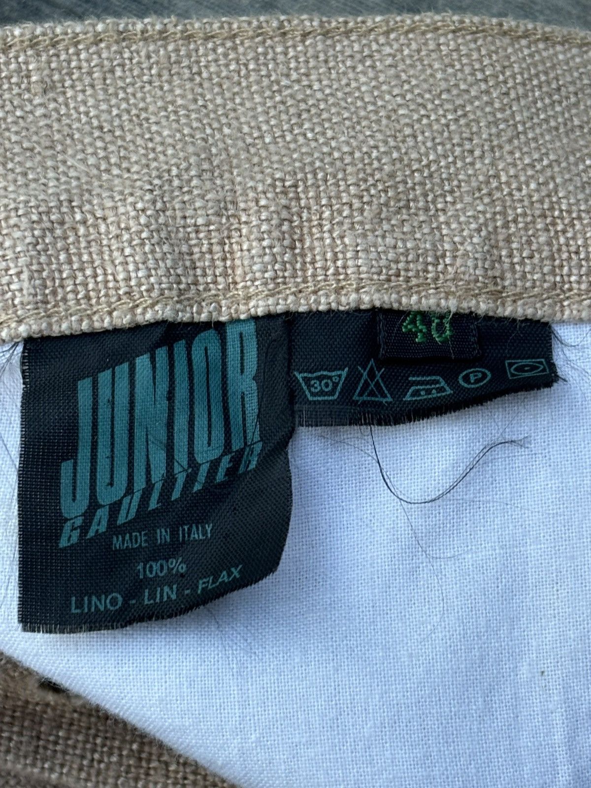 Jean Paul Gaultier Vintage 80’s Jean Paul Gaultier Linen Size US 40 / EU 56 - 10 Thumbnail