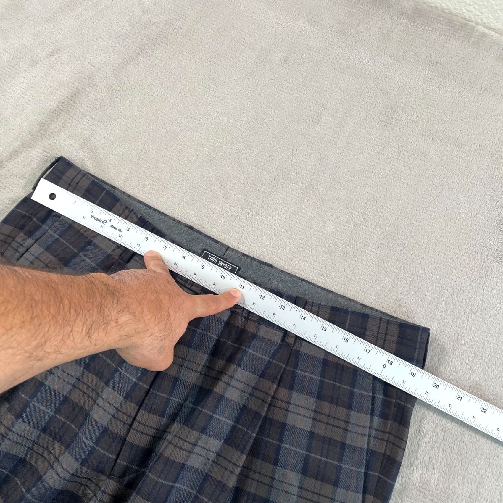 Todd Snyder Todd Snyder Trousers Men 36x29 Multi Plaid 100% Wool Pleated Cuffed NWOT 98 Size US 36 / EU 52 - 4 Thumbnail