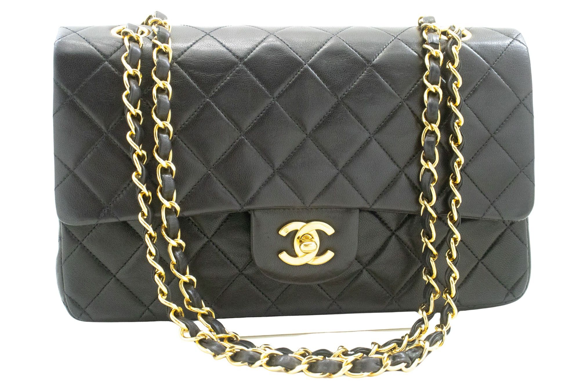Chanel Black Leather Shoulder Bag (Pre-Owned) Size ONE SIZE - 1 Thumbnail