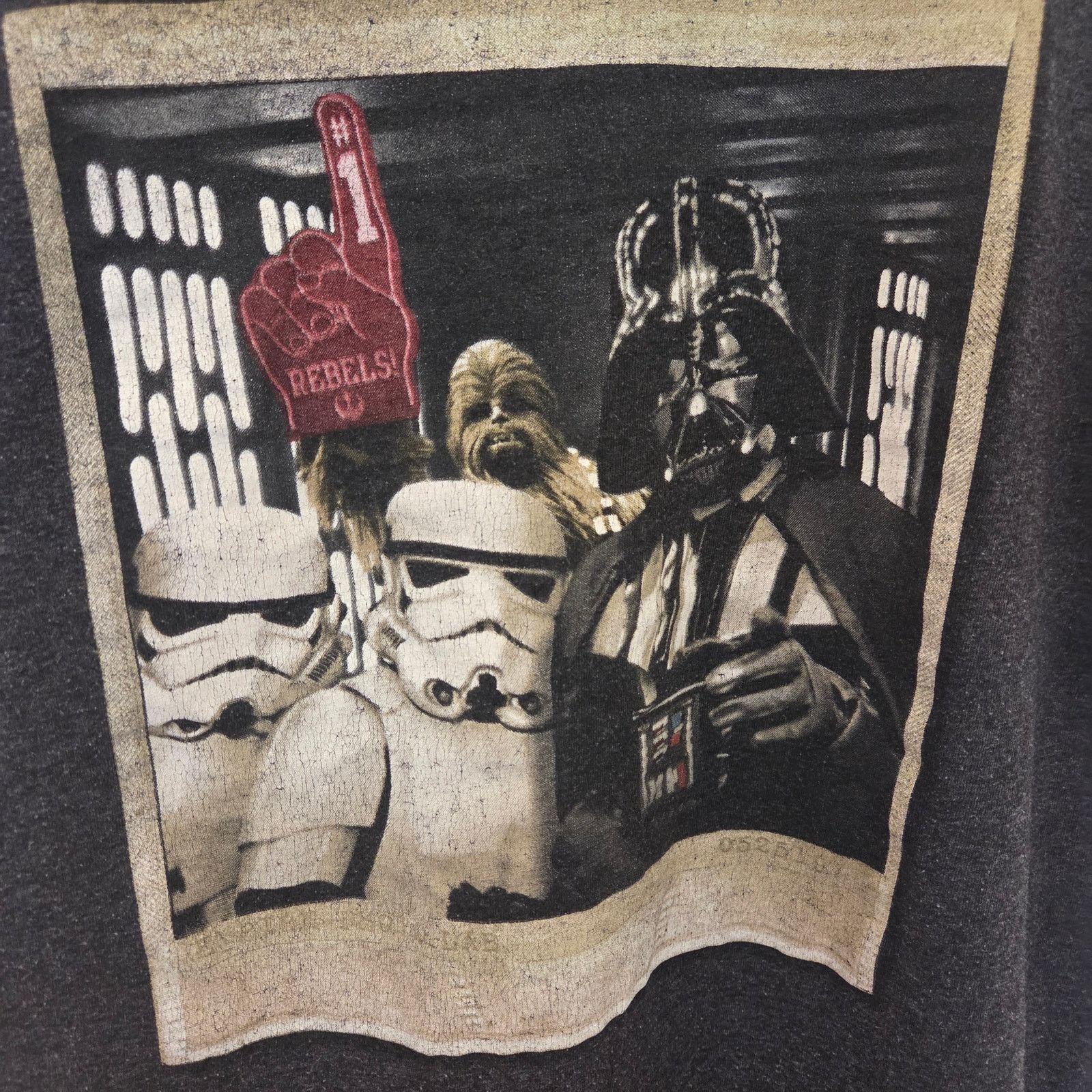 Star Wars Star Wars Photobomb #1 Rebels Black T-Shirt Medium Size US M / EU 48-50 / 2 - 4 Thumbnail
