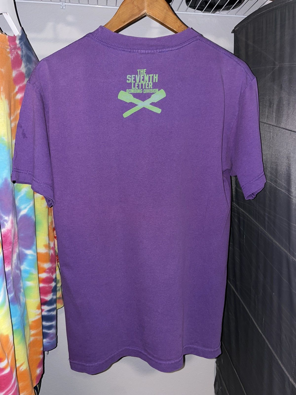 The Seventh Letter × Vintage The Seventh Letter Bombing Squad Cross bones T Shirt Size US M / EU 48-50 / 2 - 2 Thumbnail