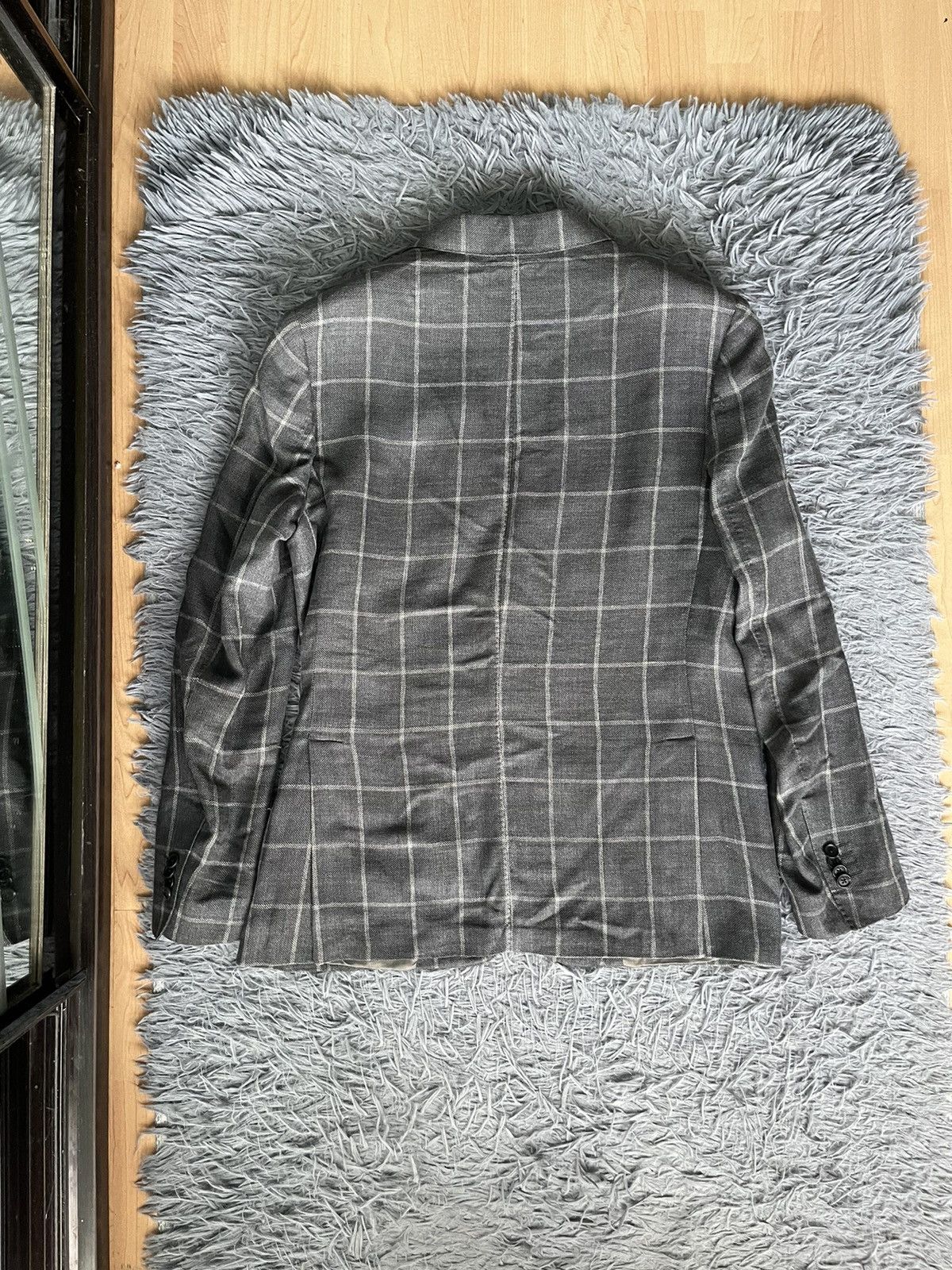 S.T. Dupont Ermenegildo Zegna wool linen silk blazer jacket