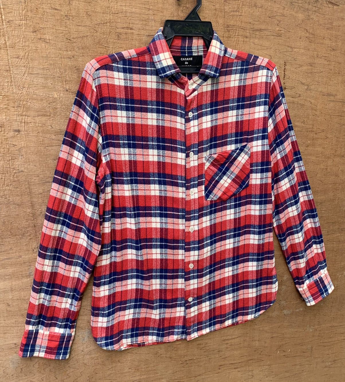 CABANE de ZUCCa ZABANE de ZUCCA Plaid Tartan Flannel Shirt Size US M / EU 48-50 / 2 - 4 Thumbnail